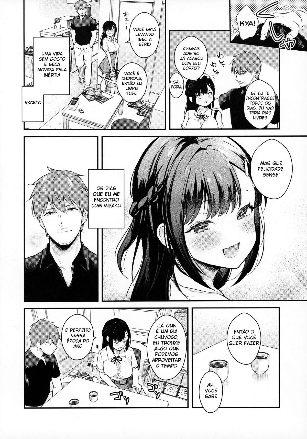 Piranha dos Conjuntos: Sedução na Associação dos Moradores em Manga Hentai