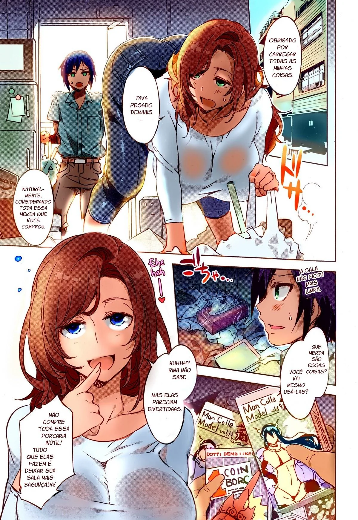 Touya fudendo a vizinha Rina