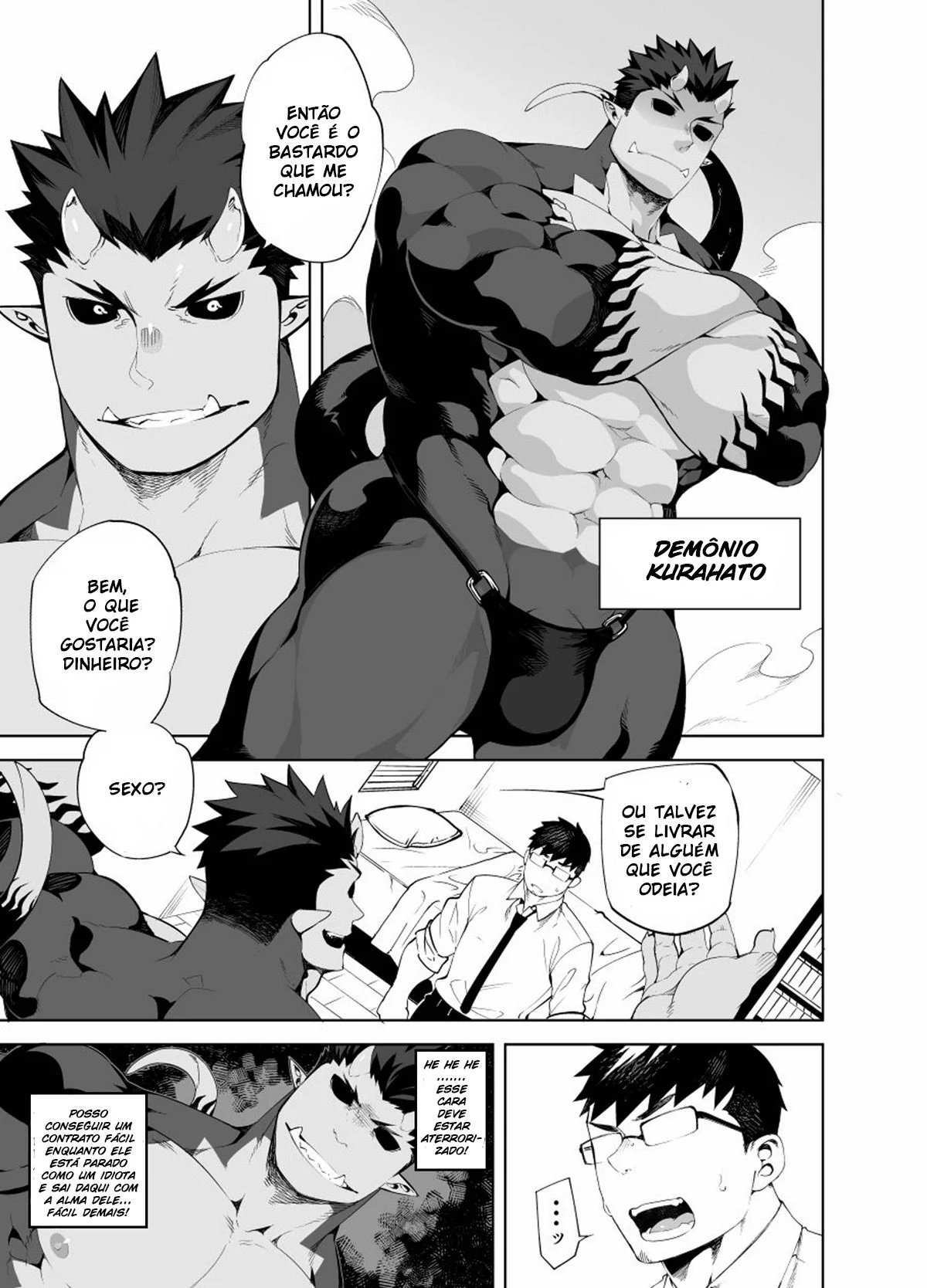 Vigarista do Escritório se Dá Bem com Ferramenta Mágica da Sacanagem em Hentai HQ Brasileiro