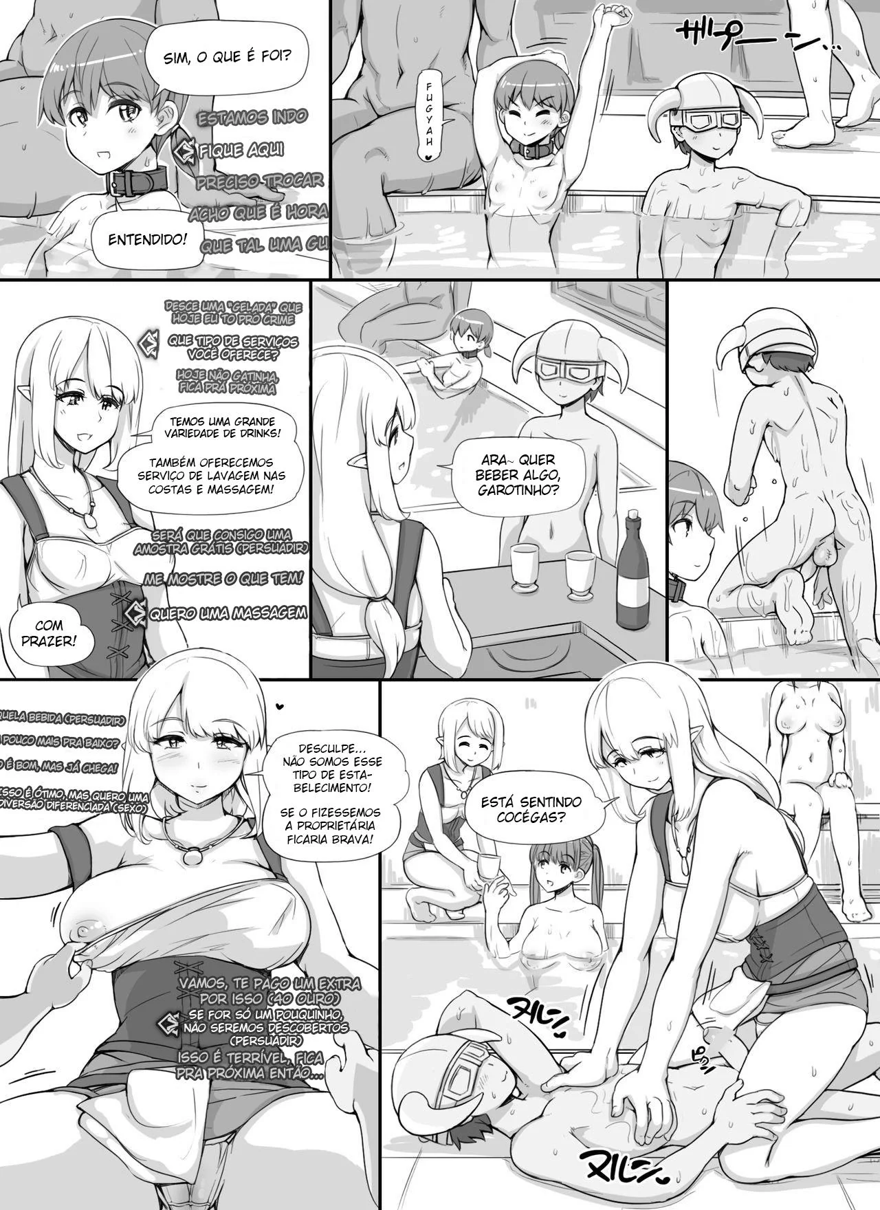 Loucuras na Praia: Putaria com Garotas Gostosas Ciumentas HQ Hentai