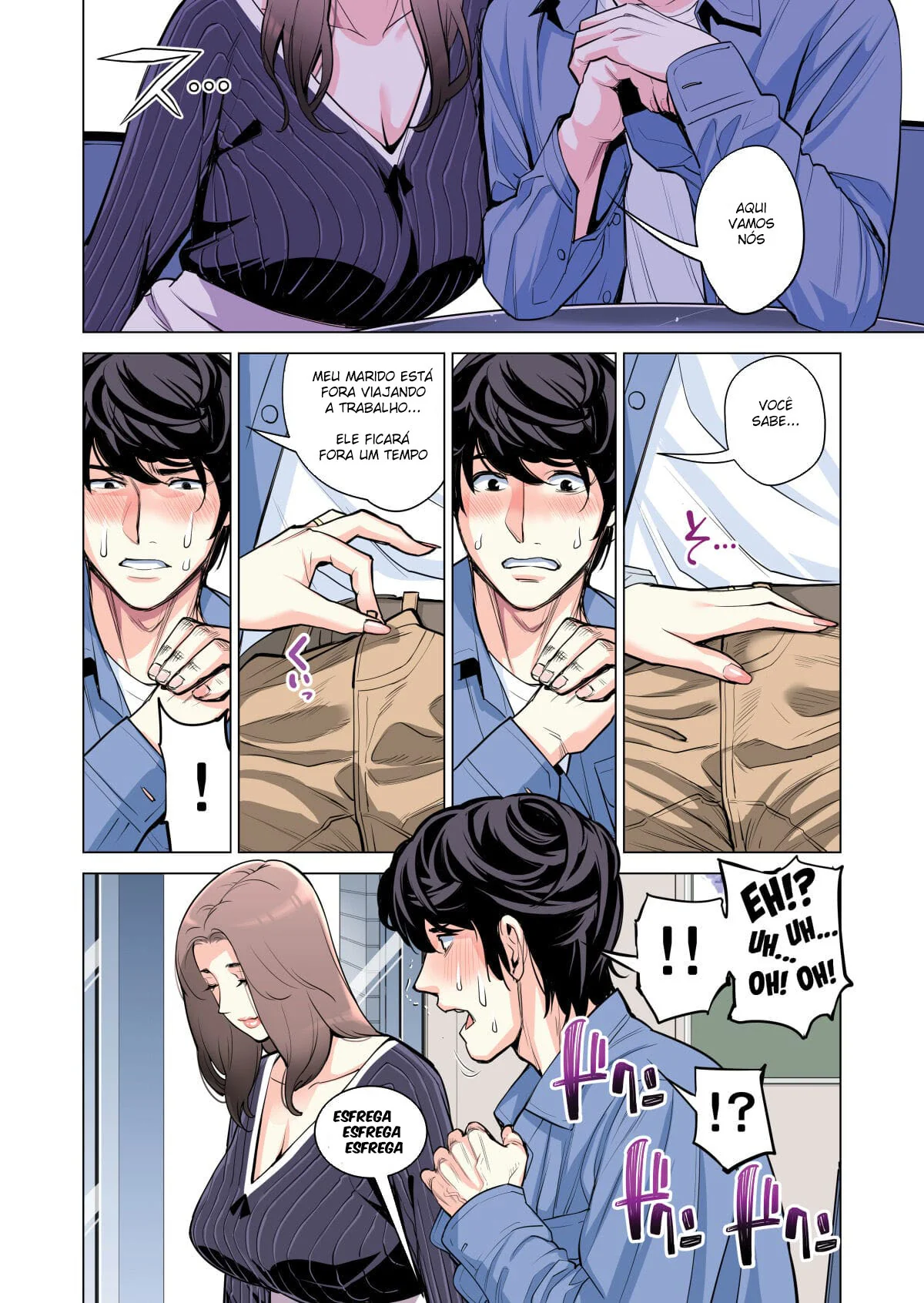 Piranha dos Conjuntos: Sedução na Associação dos Moradores em Manga Hentai