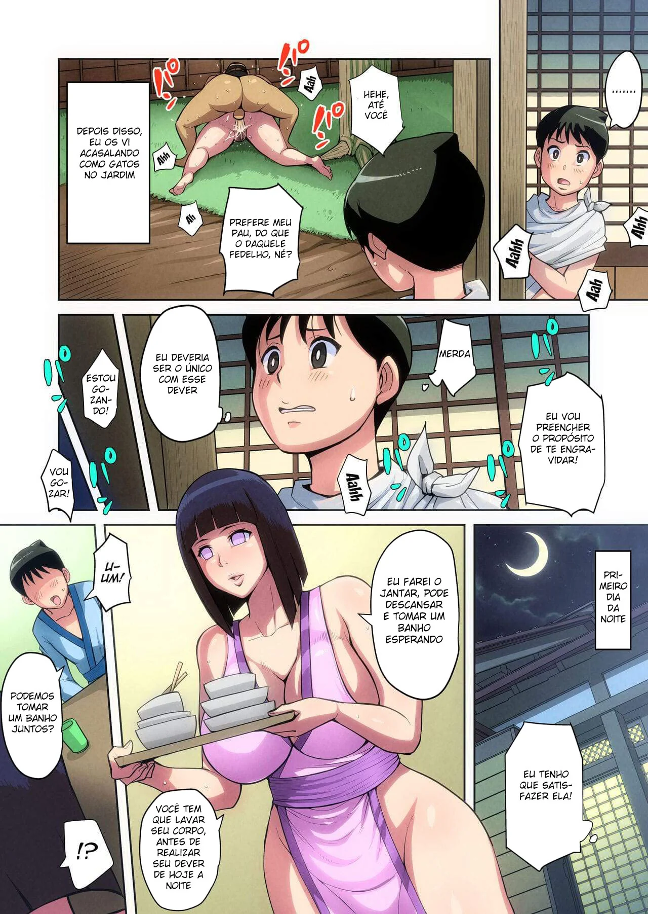 Hinata – A Piranha do Clã precisa de Pica Urgente em Parodia de Boruto Hentai!