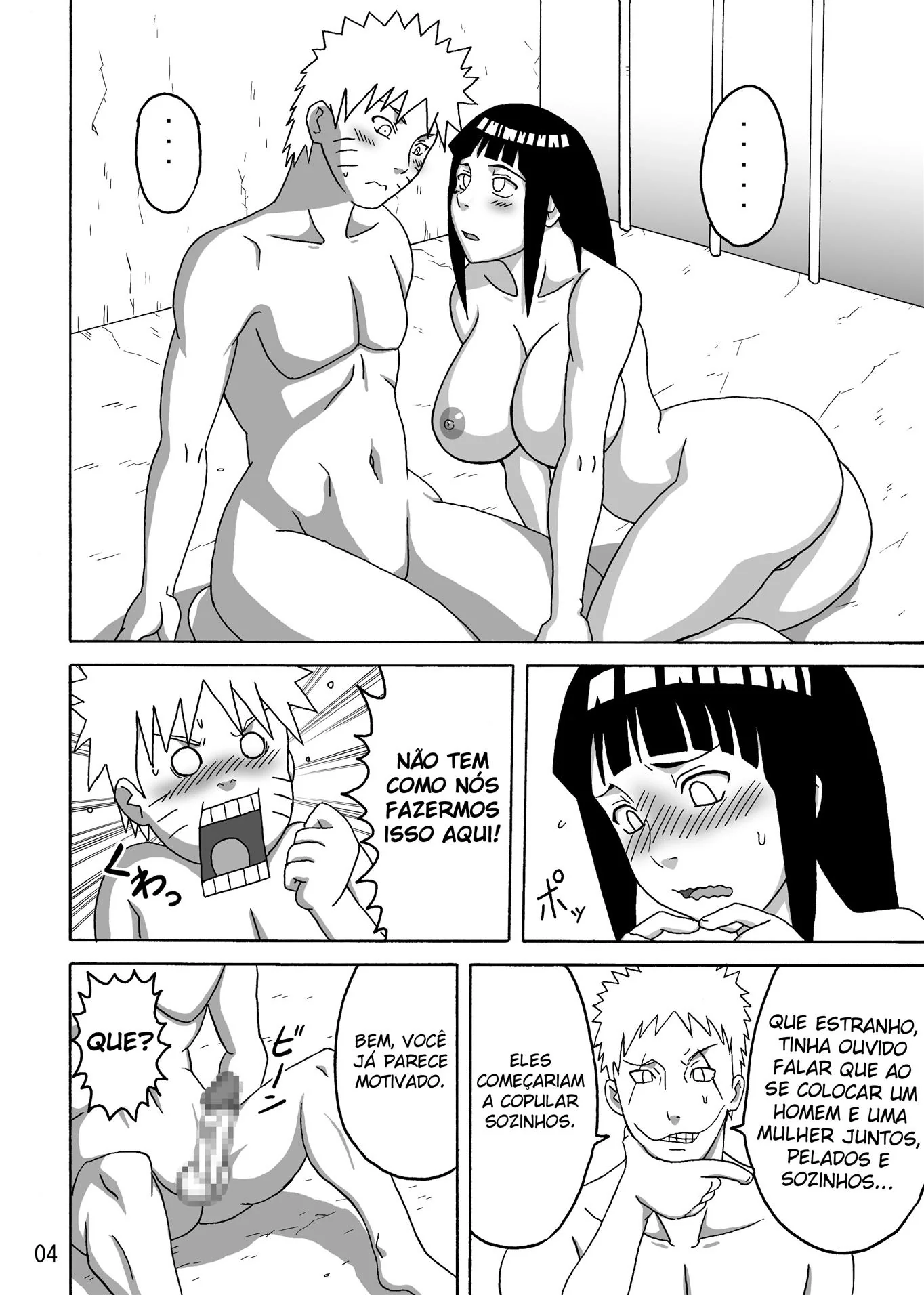 Hinata e Tsunade Putas em Treinamento
