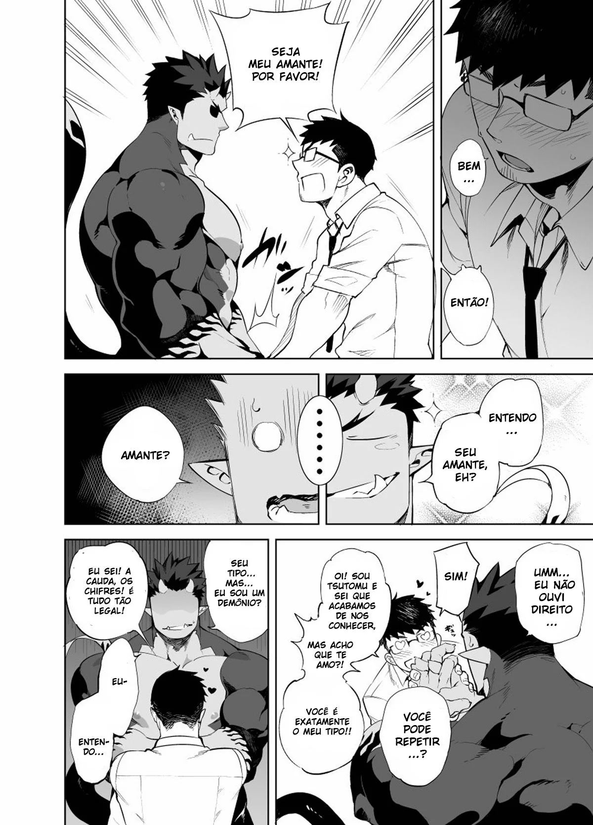 Vigarista do Escritório se Dá Bem com Ferramenta Mágica da Sacanagem em Hentai HQ Brasileiro