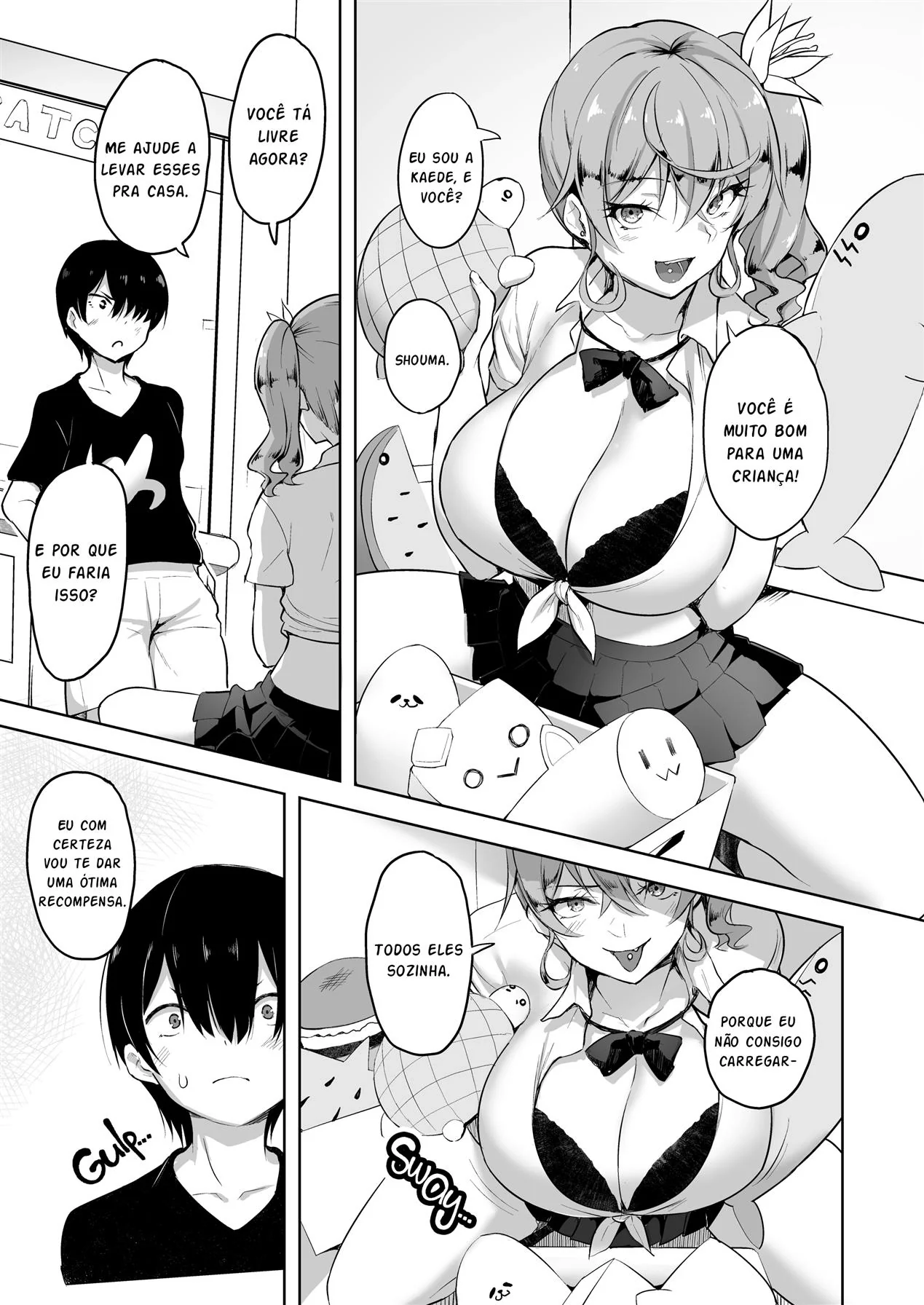 Takeshi e Yamaoka fazendo sexo