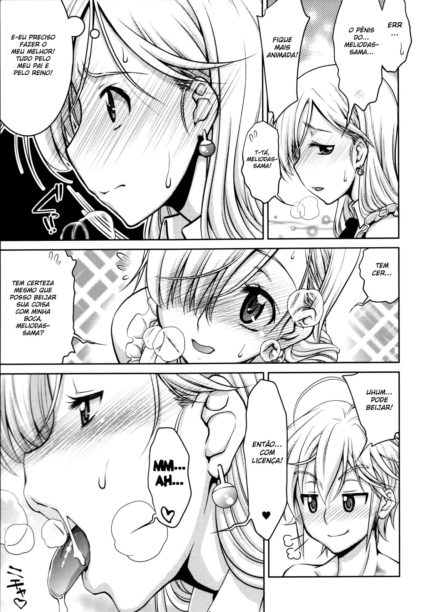 Meliodas transando com garçonete gostosa