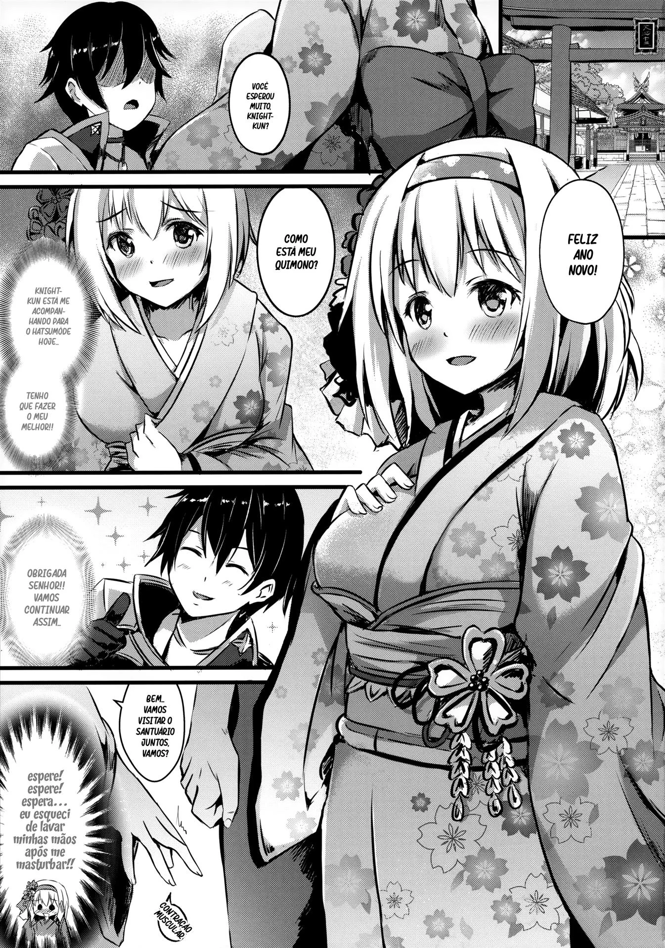 Safadeza com Yui e Yuuki