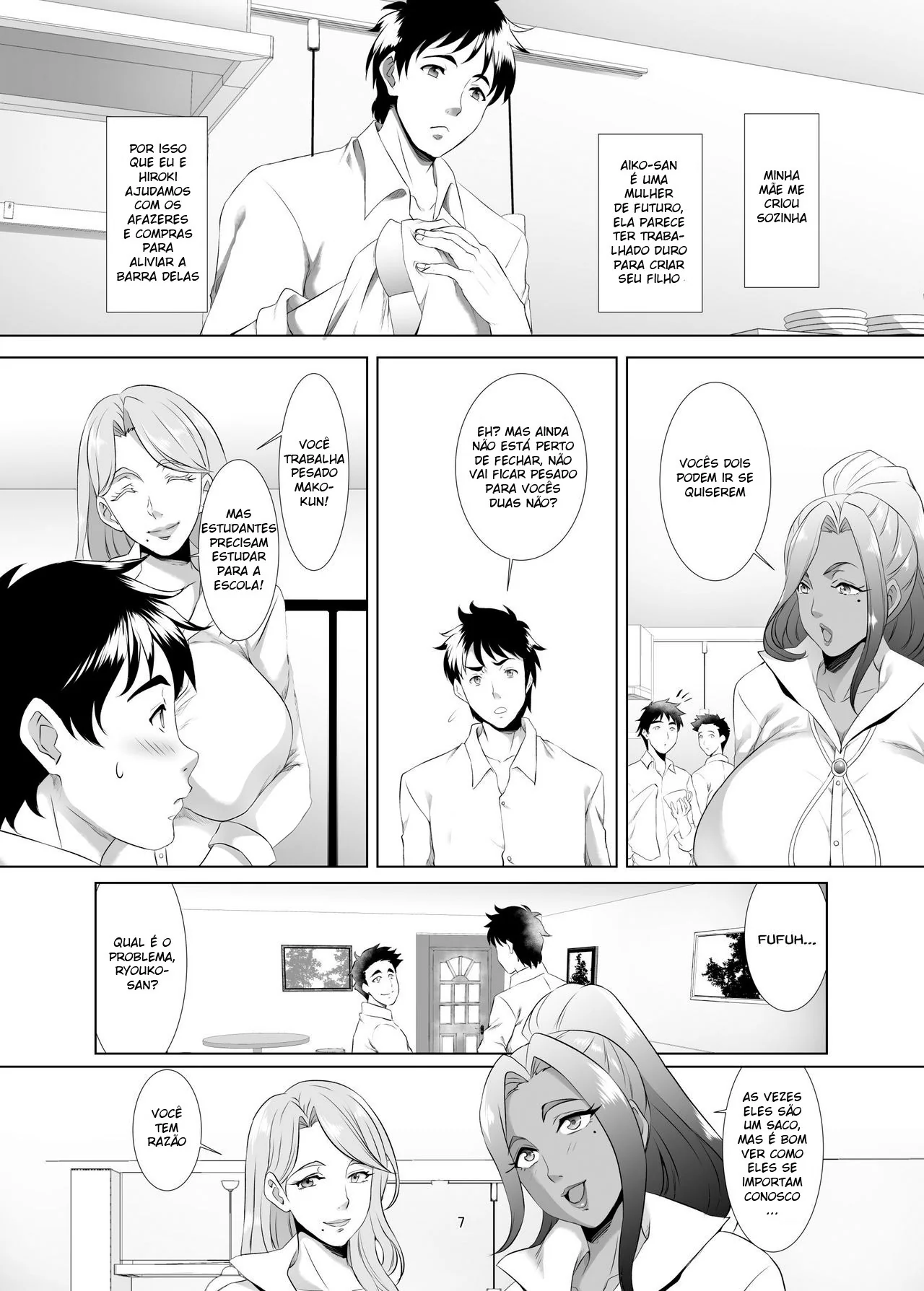 Hentai completo Omae no Kaa-chan Ii Onna da yo na