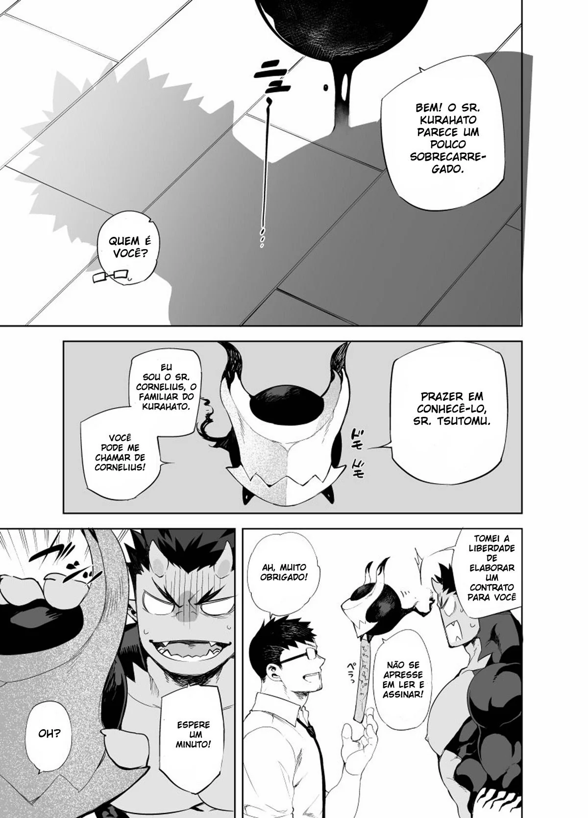 Vigarista do Escritório se Dá Bem com Ferramenta Mágica da Sacanagem em Hentai HQ Brasileiro