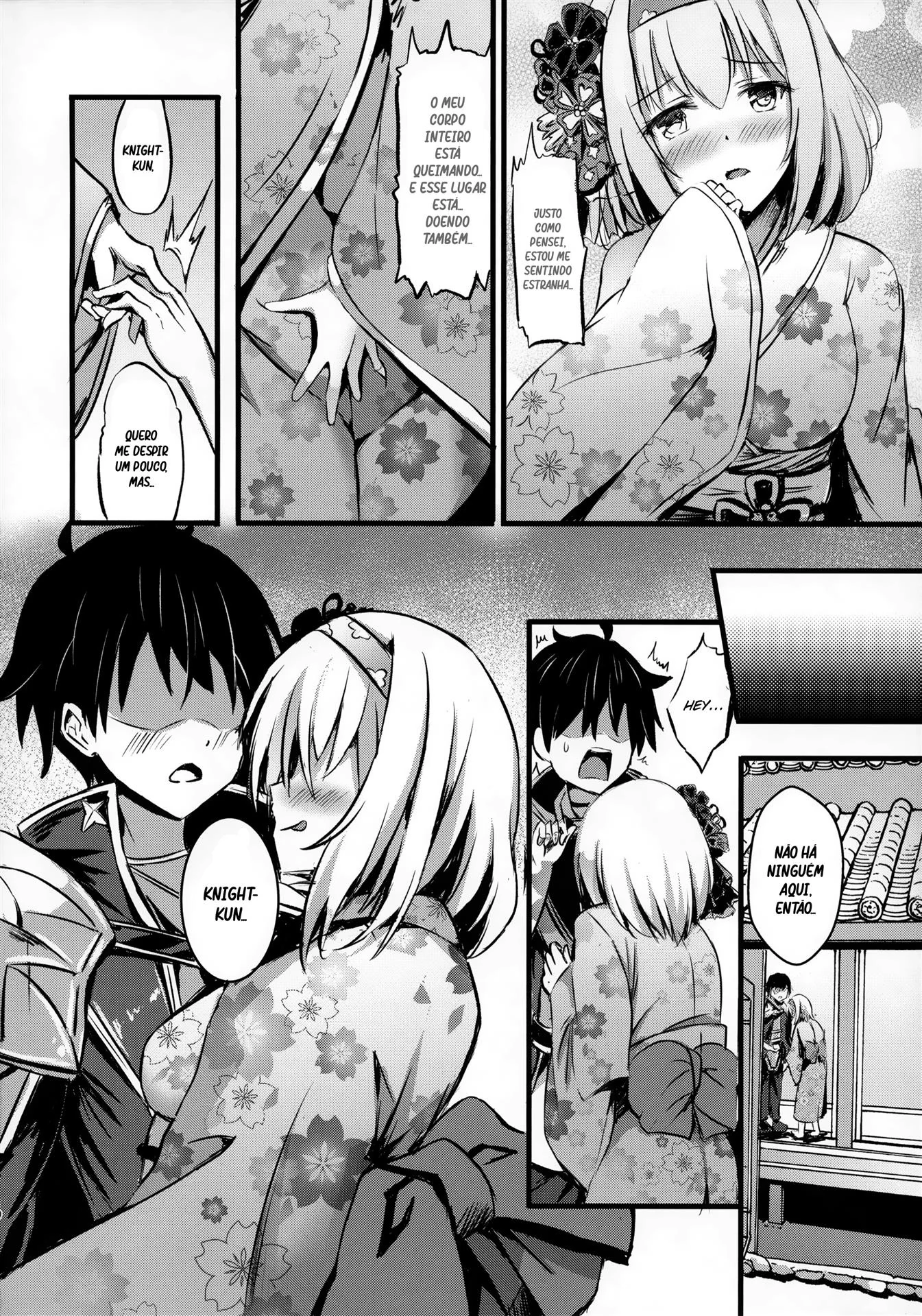 Safadeza com Yui e Yuuki