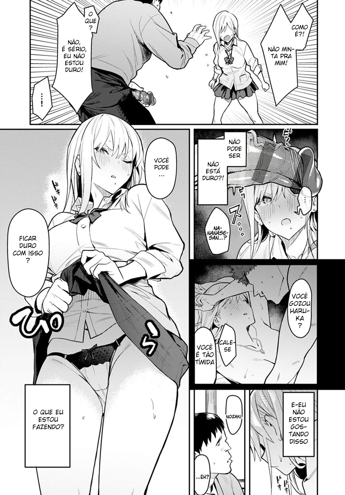 A Bela Gyaru e o Otaku Safado ~ Embarque nesse Hentai HQ Brasileiro Quente!