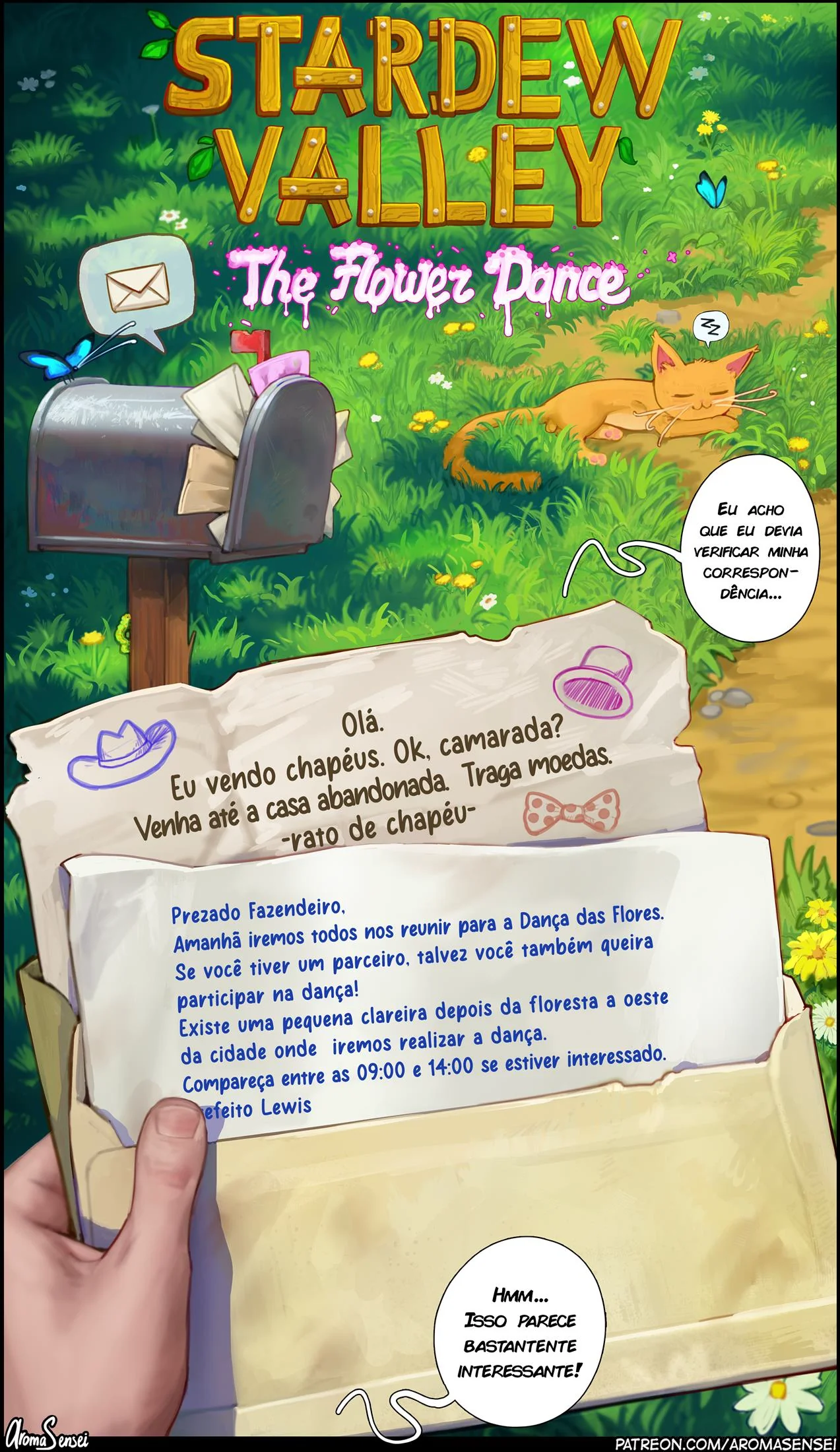 A Dança da Flores: Haley quer agradecer o herói da pica em Hentai HQ Brasileiro