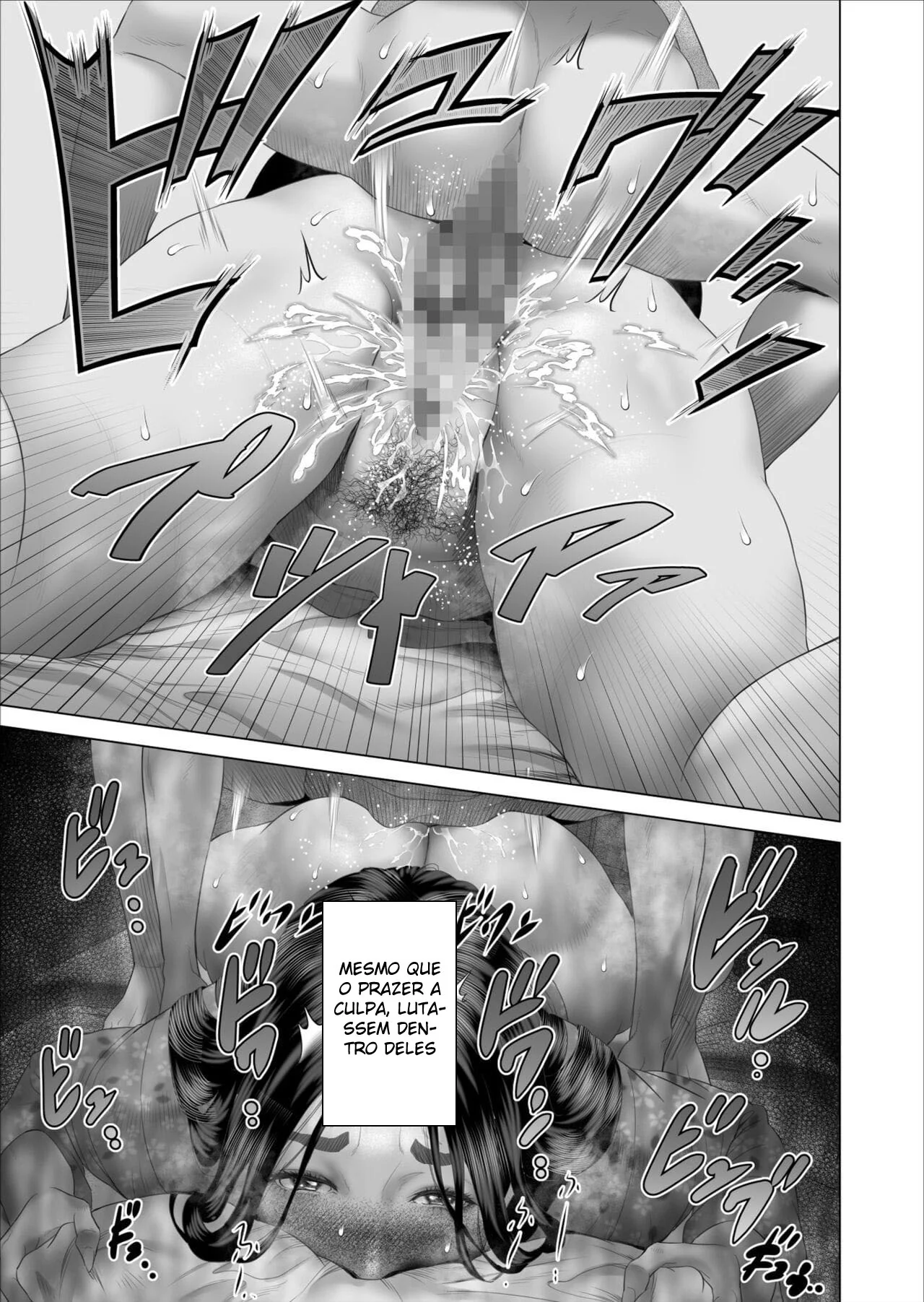 Mãe e filho: Reencontro de pica dura em Hentai HQ Brasileiro