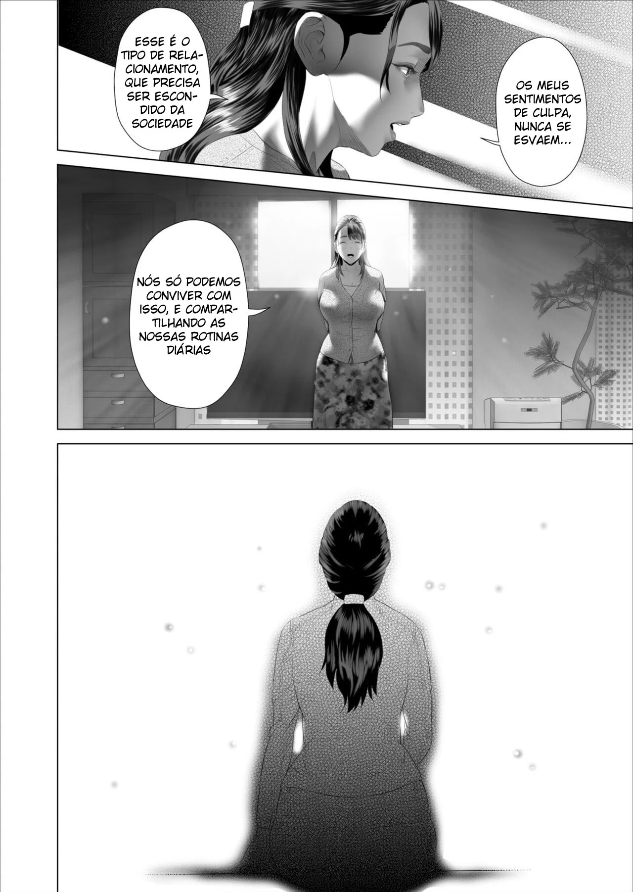 Mãe e filho: Reencontro de pica dura em Hentai HQ Brasileiro