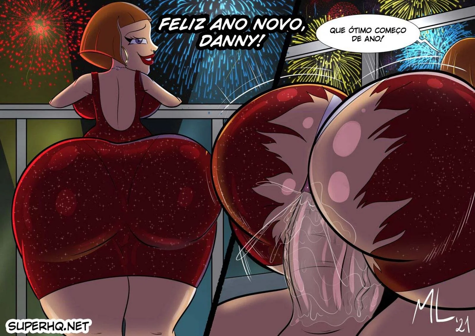 Danny e sua Mãe: A Noite de Prazer no Hentai HQ Brasileiro
