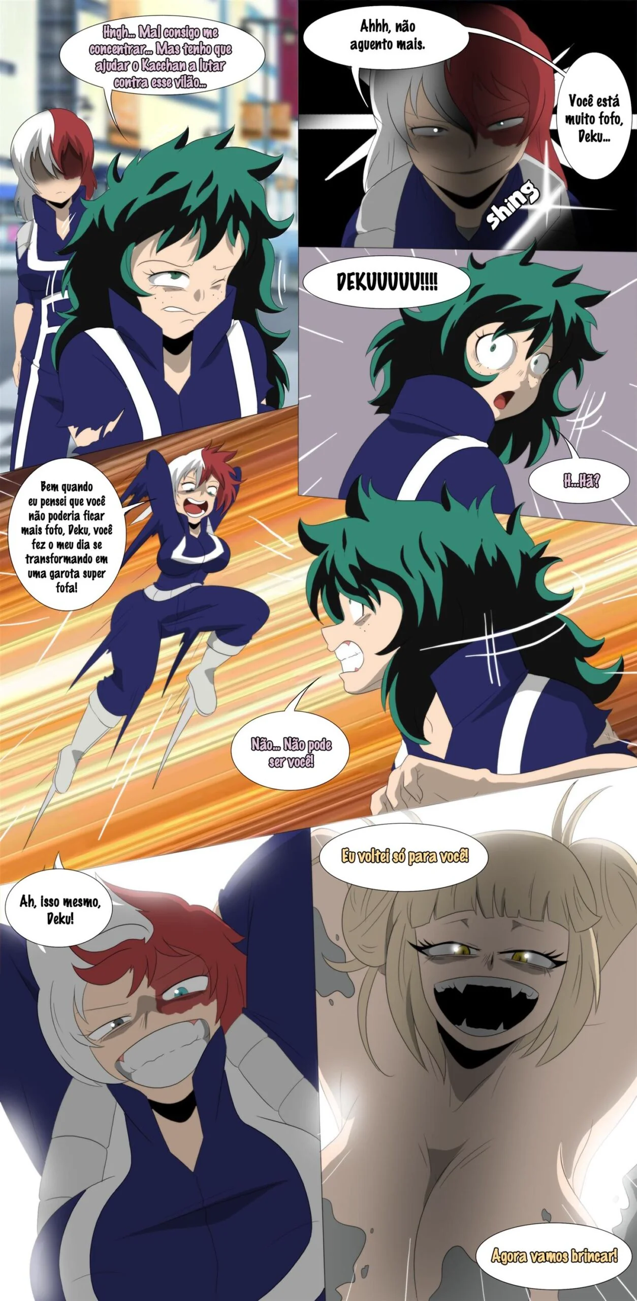 A Sedução Proibida de Boku no Hero