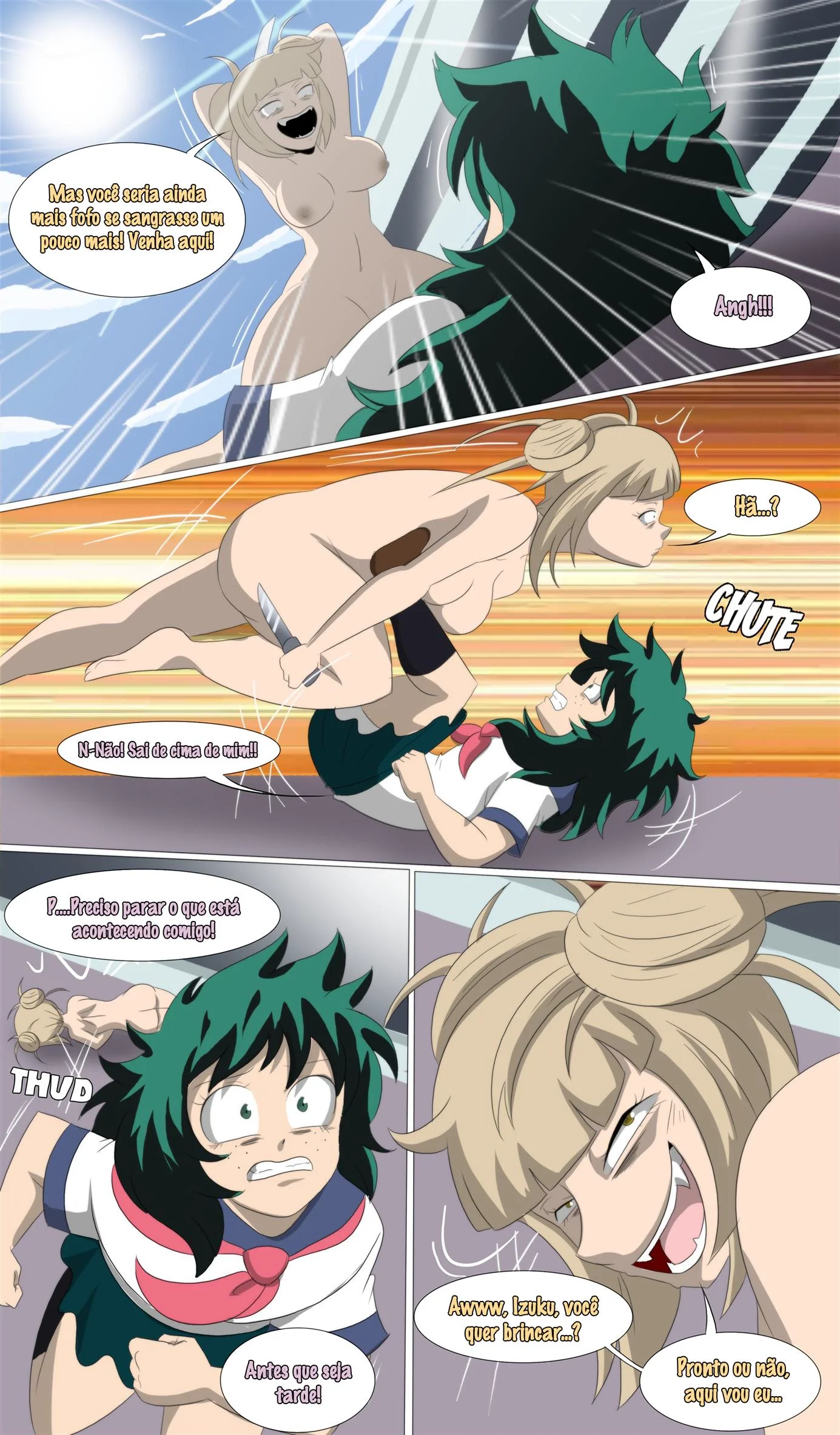 A Sedução Proibida de Boku no Hero