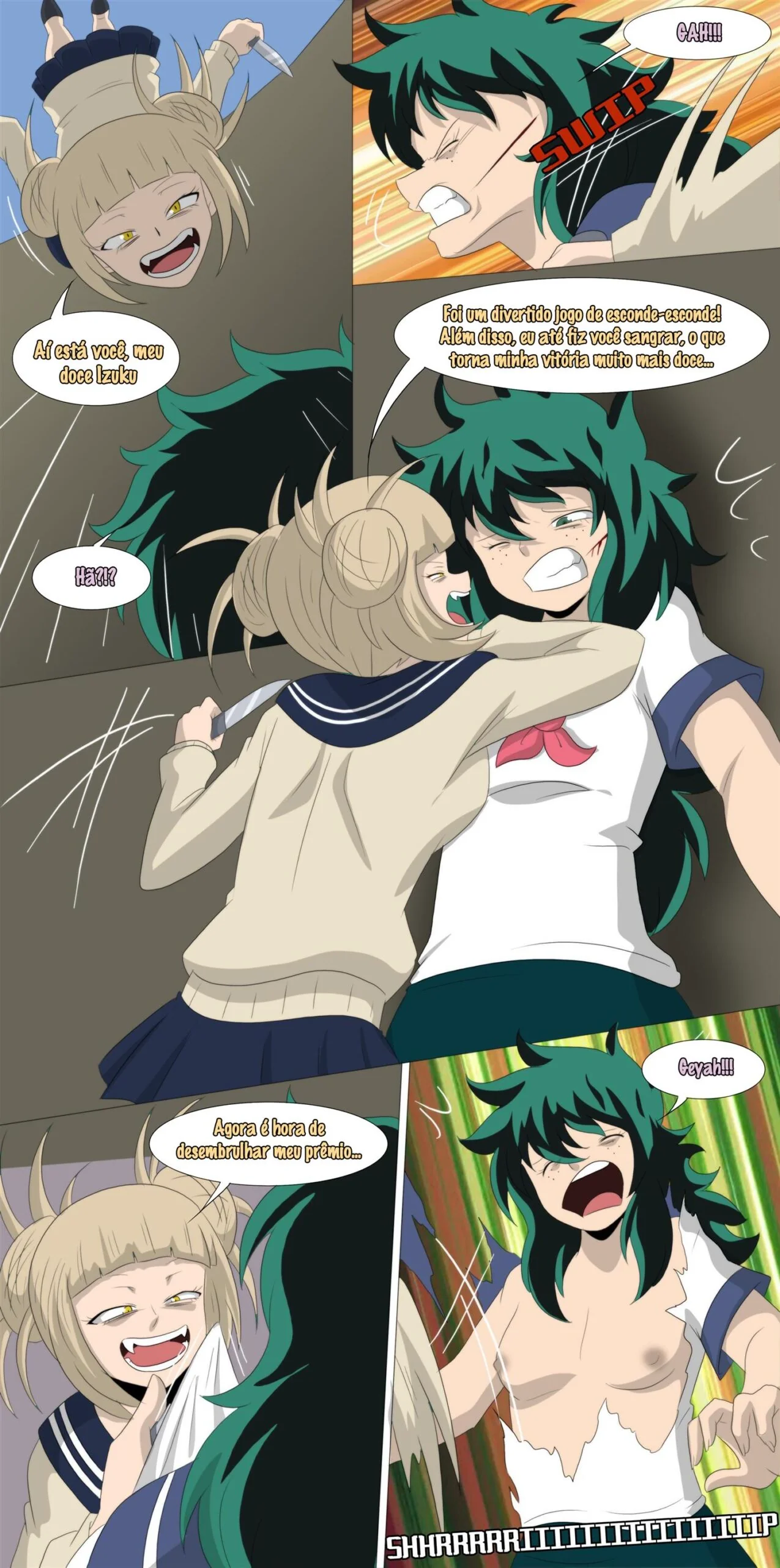 A Sedução Proibida de Boku no Hero