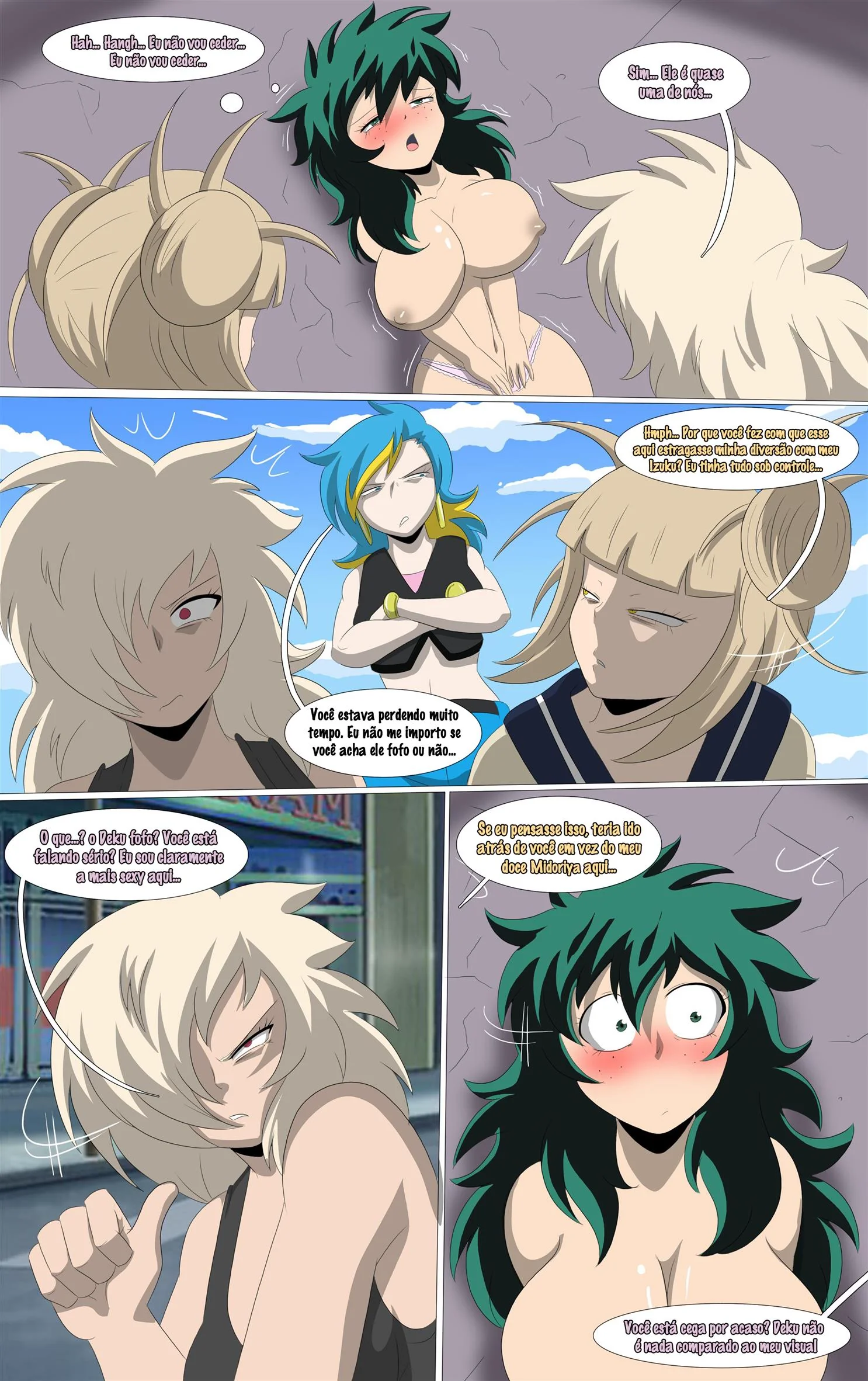 A Sedução Proibida de Boku no Hero