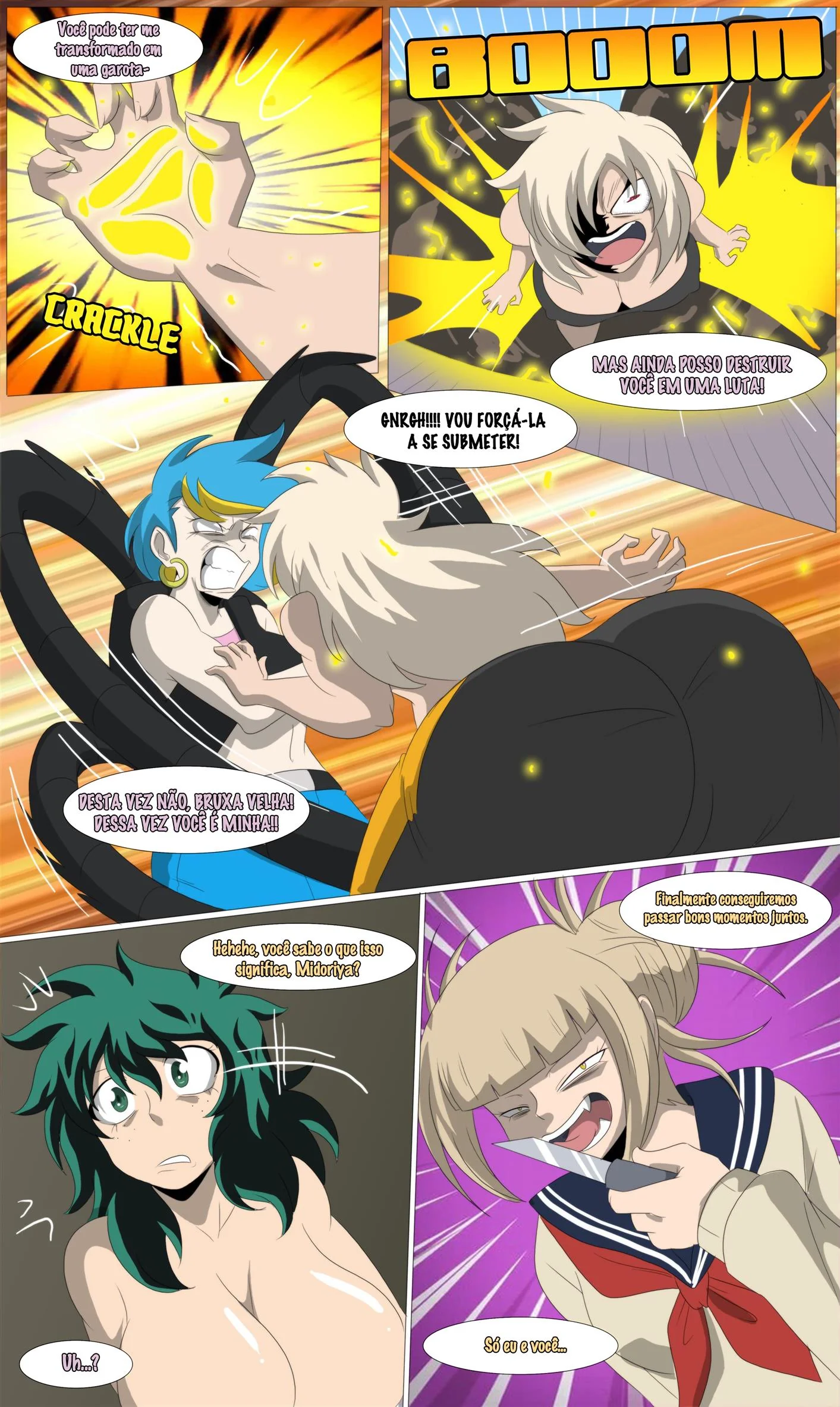 A Sedução Proibida de Boku no Hero