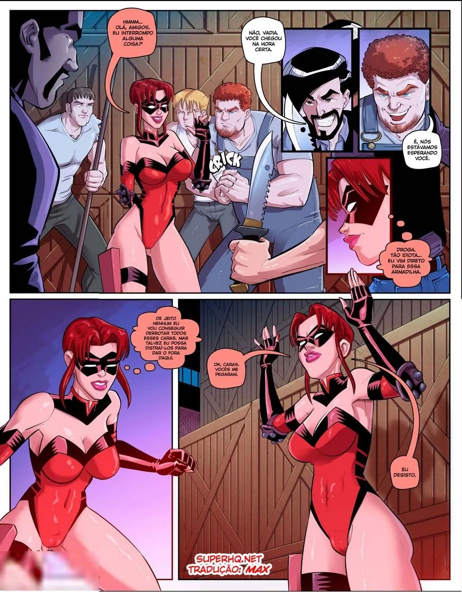 Anjo Vermelho: A Piranha Sedenta por Pau em Hentai HQ