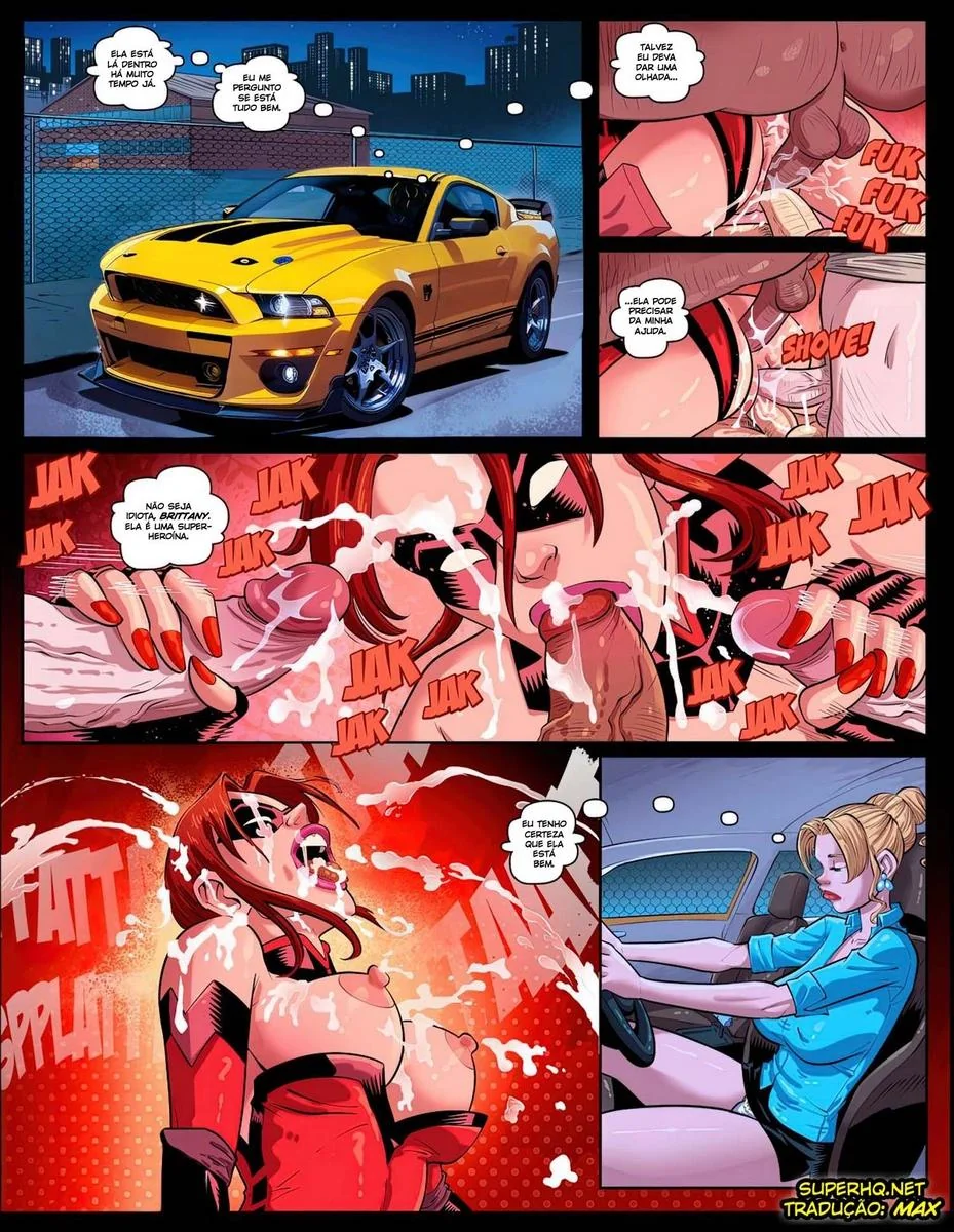 Anjo Vermelho: A Piranha Sedenta por Pau em Hentai HQ