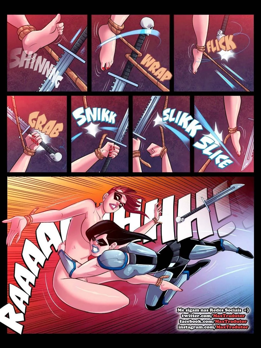 Anjo Vermelho: A Piranha Sedenta por Pau em Hentai HQ