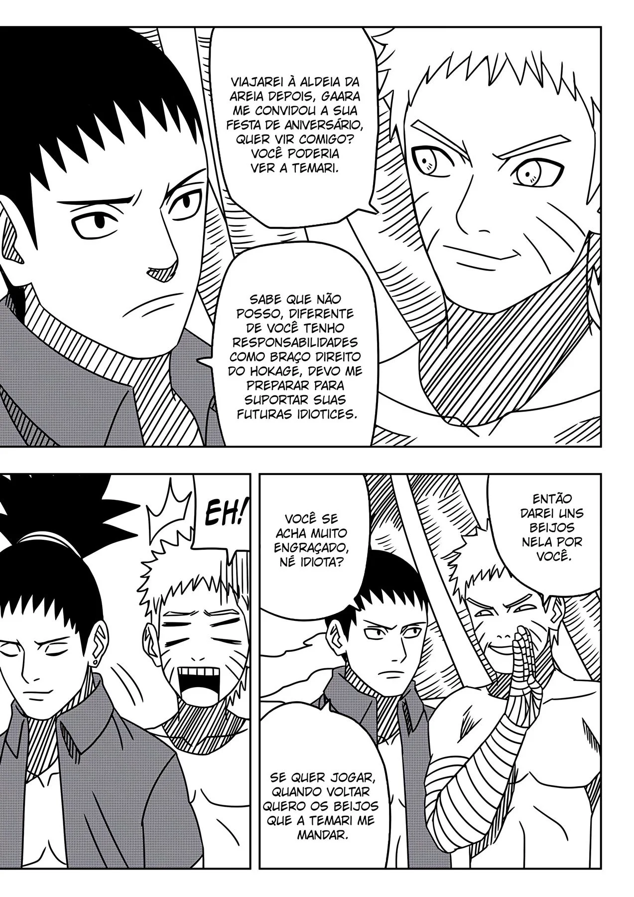 Naruto Hentai: Anko seduzindo o herói da vila em Hentai HQ Brasileiro