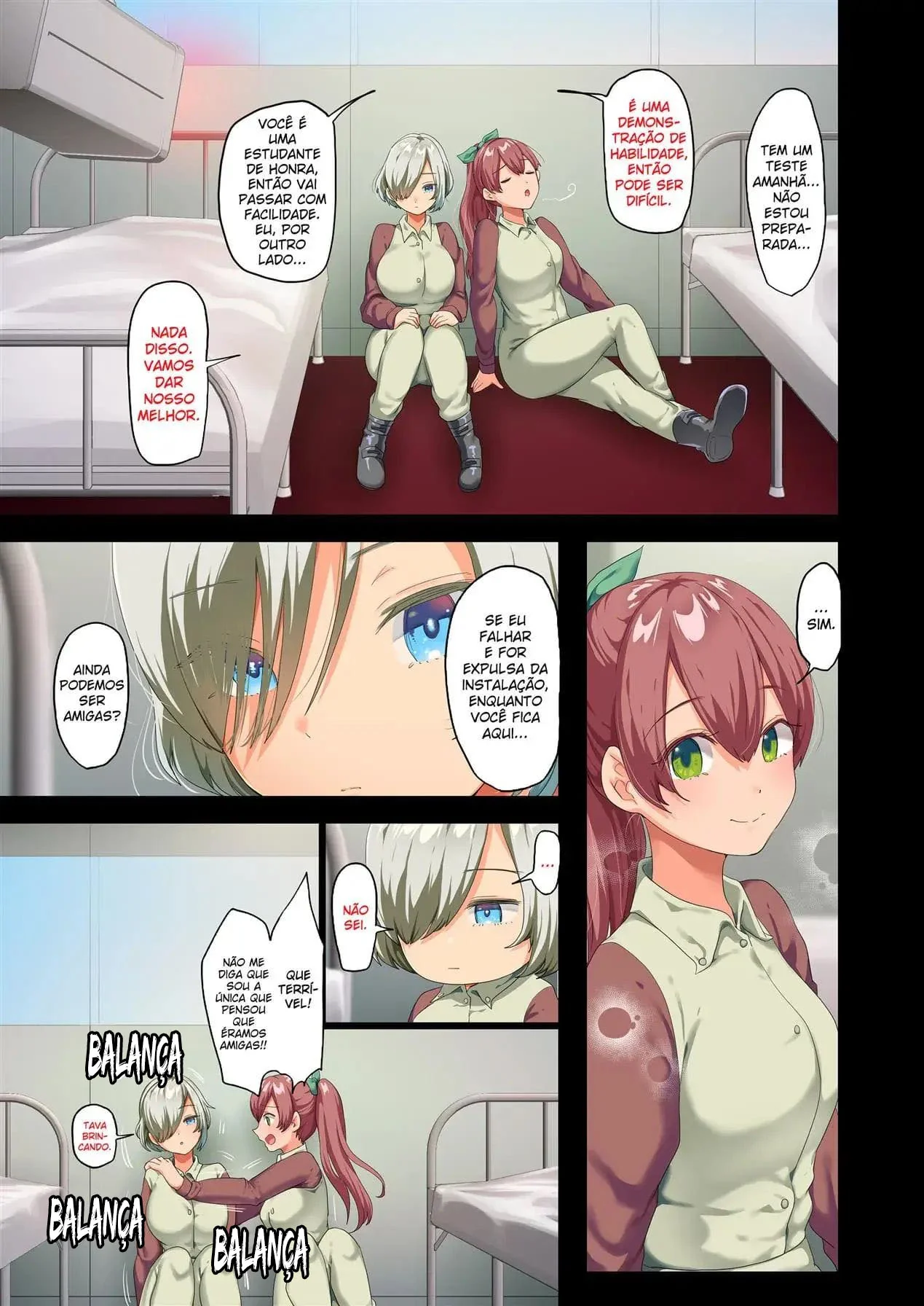 Kento e sua piranha safada: reencontro pra foder em hentai HQ brasileiro