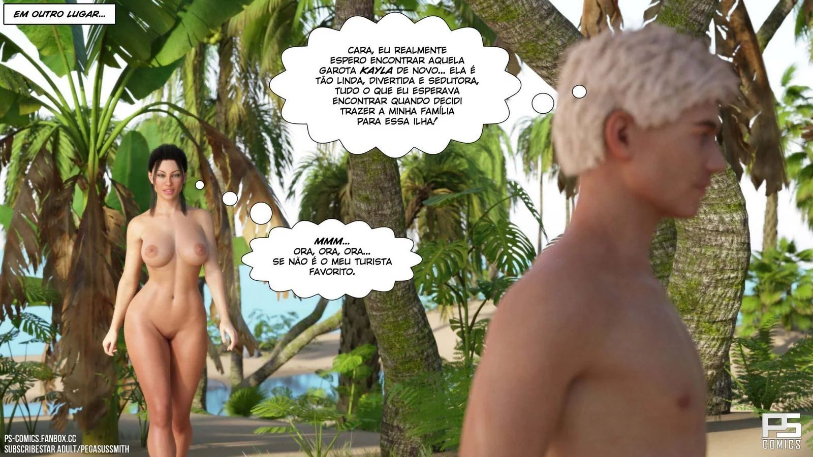 Novas Amizades e Novas Óticas da Piranha da Ilha – Hentai HQ