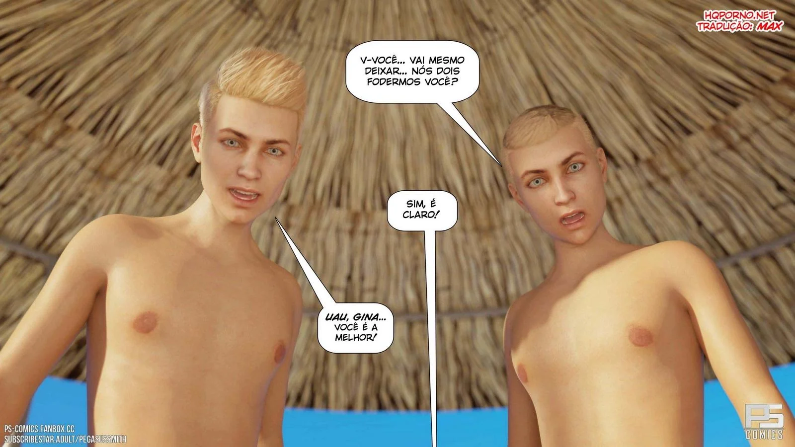 Novas Amizades e Novas Óticas da Piranha da Ilha – Hentai HQ