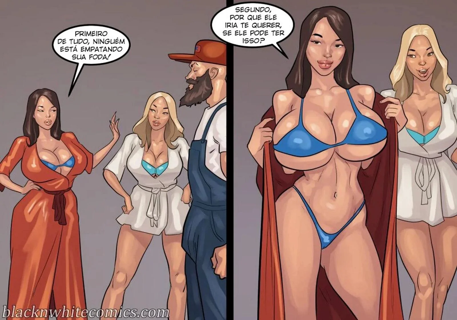Blacknwhitecomics quadrinho de sexo completo, Make America Great Again 2