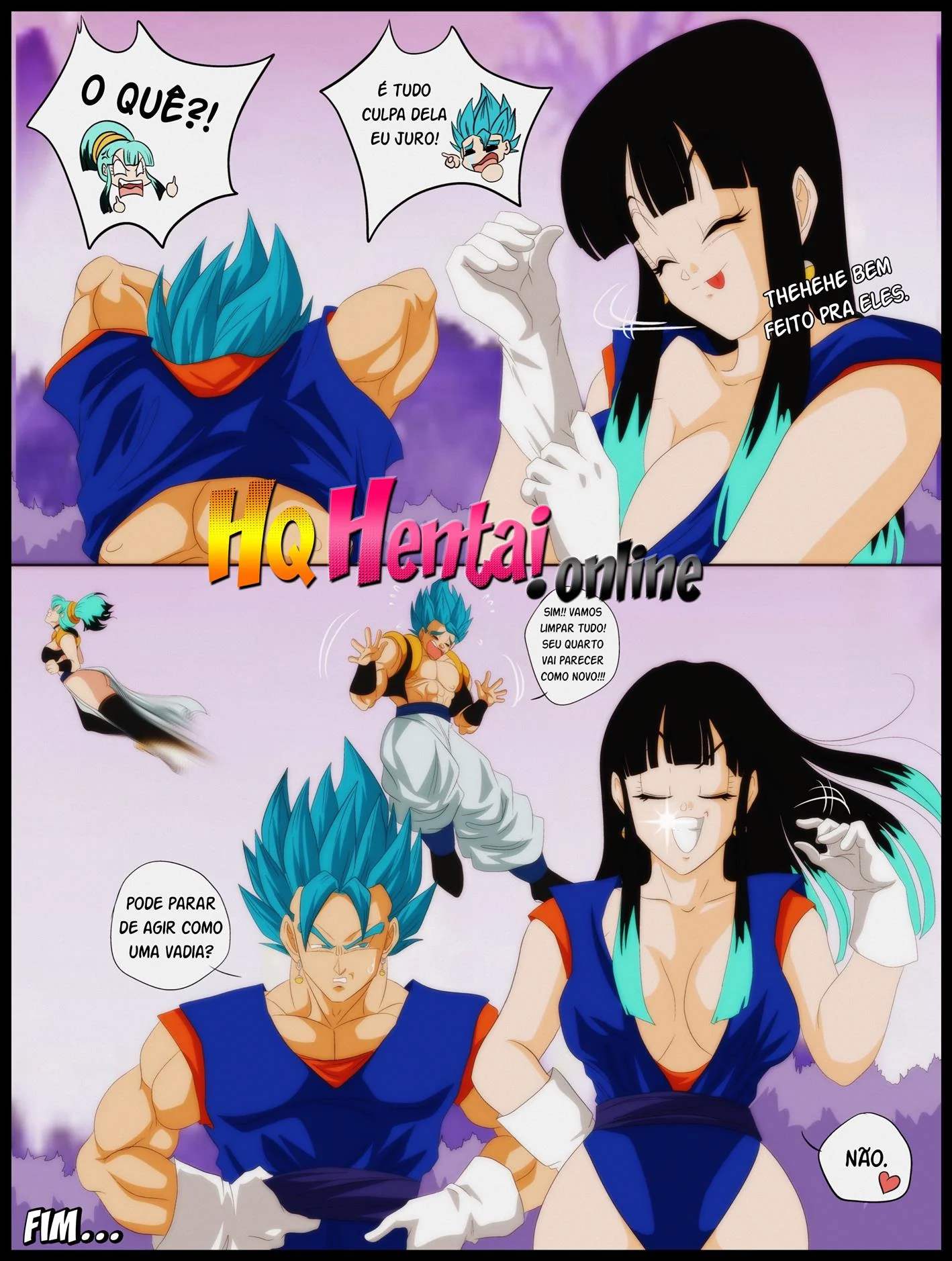 Dragon Ball Hentai HQ – Treinamento Safado nas Termas do Bills