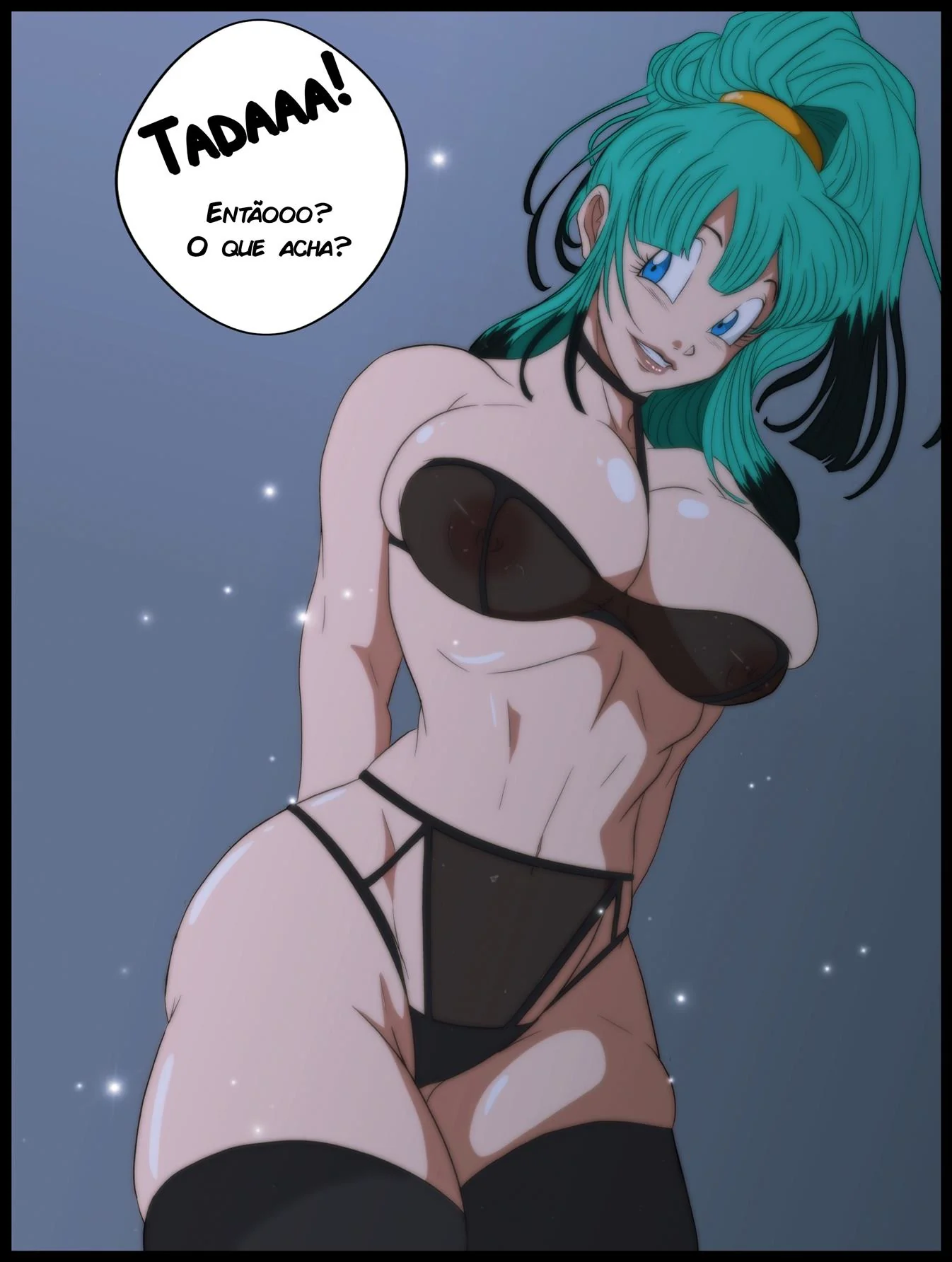 Vegeta em um Ménage Surpresa no Dragon Ball Hentai HQ Brasileiro