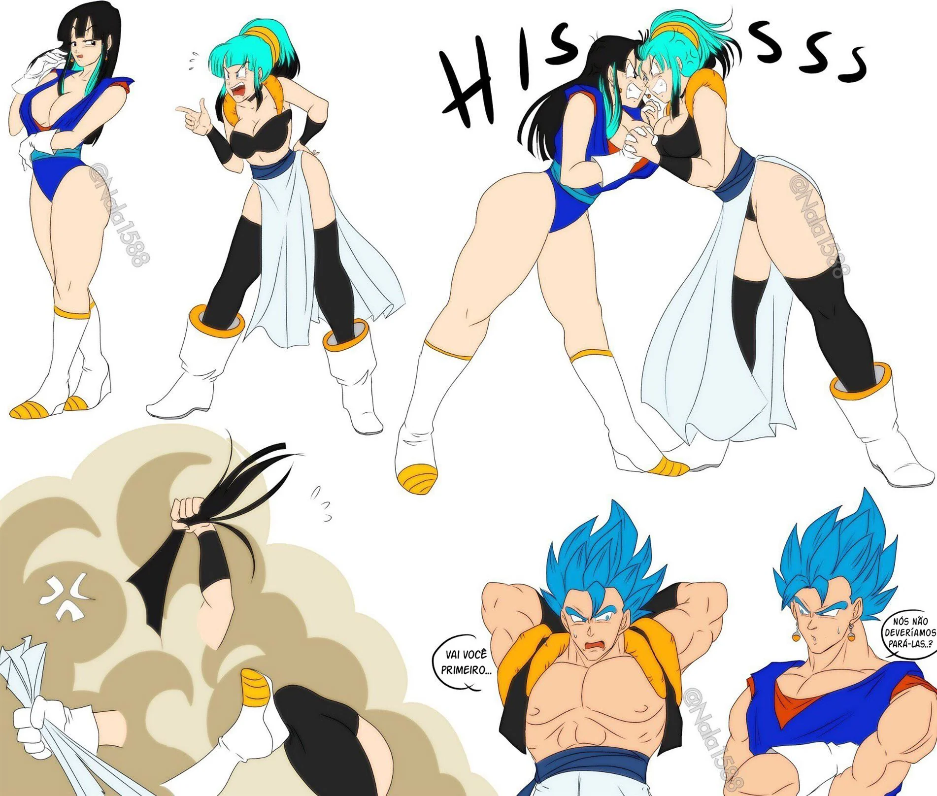 Dragon Ball Hentai HQ – Treinamento Safado nas Termas do Bills