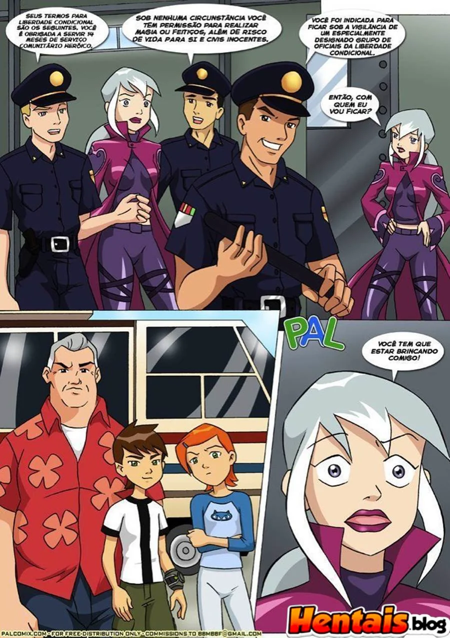 Ben10 Hentai: A piranha da Encantriz tomando rola do Ben – Em HQ Brasileiro