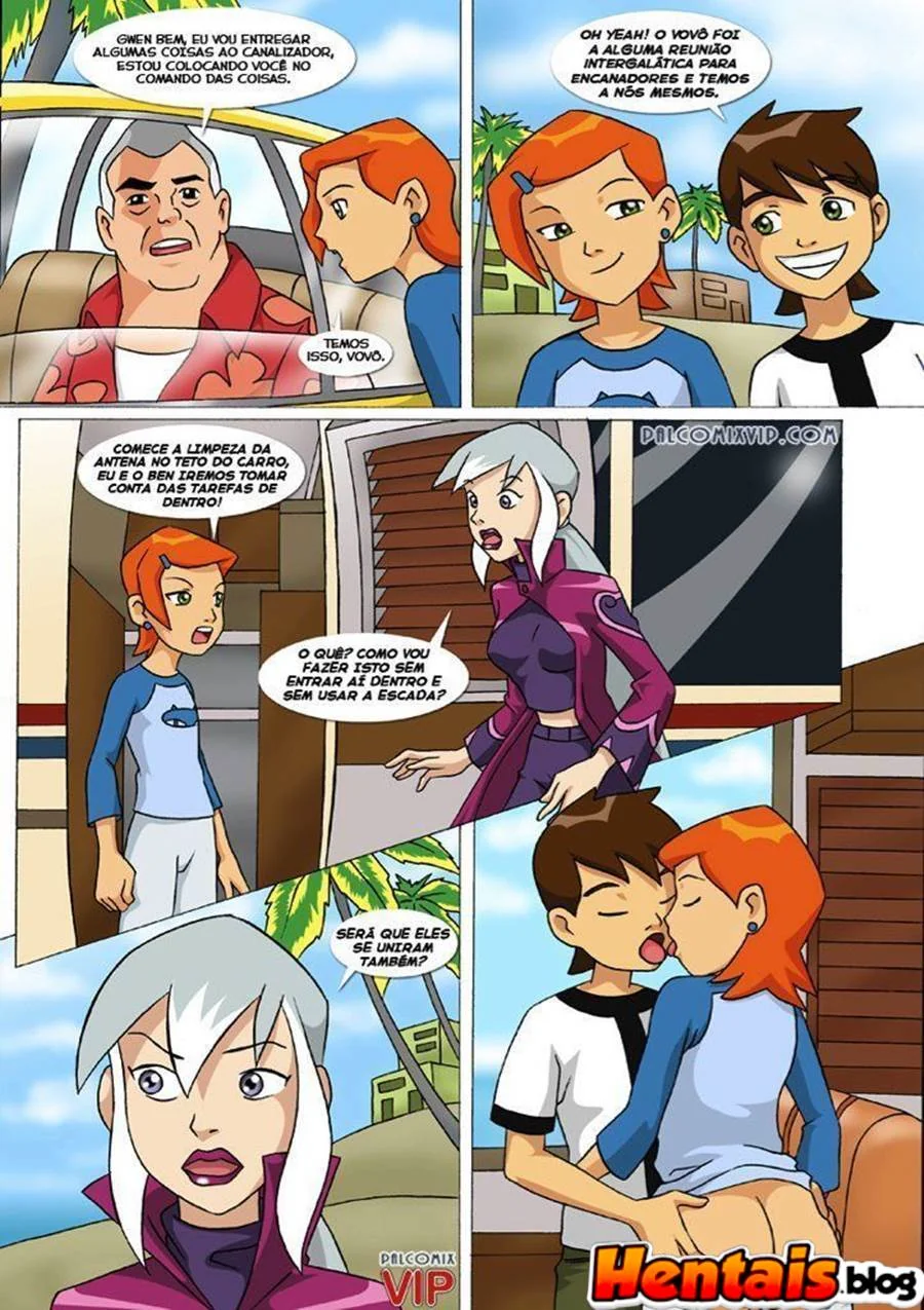 Ben10 Hentai: A piranha da Encantriz tomando rola do Ben – Em HQ Brasileiro