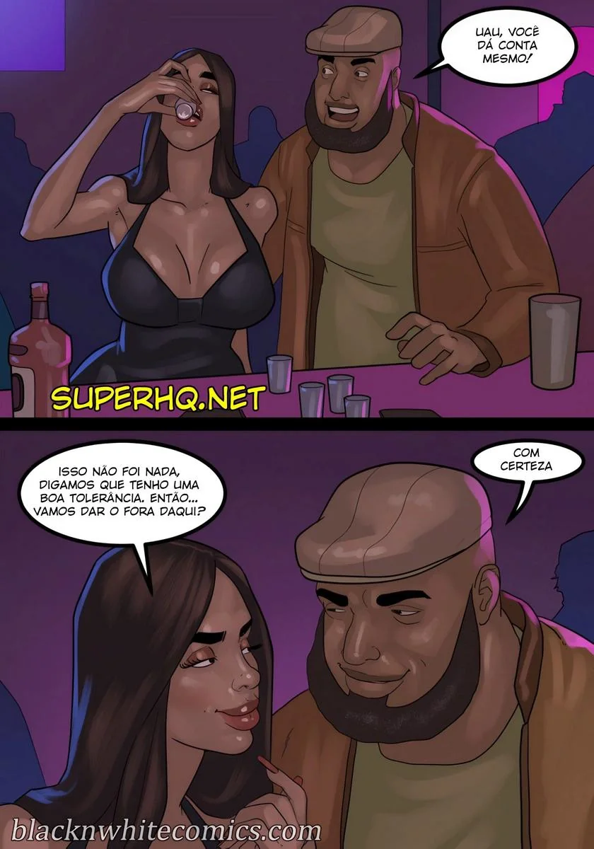 Safada dá uma lição de foder com negros mega dotados (em hentai HQ Brasileiro)