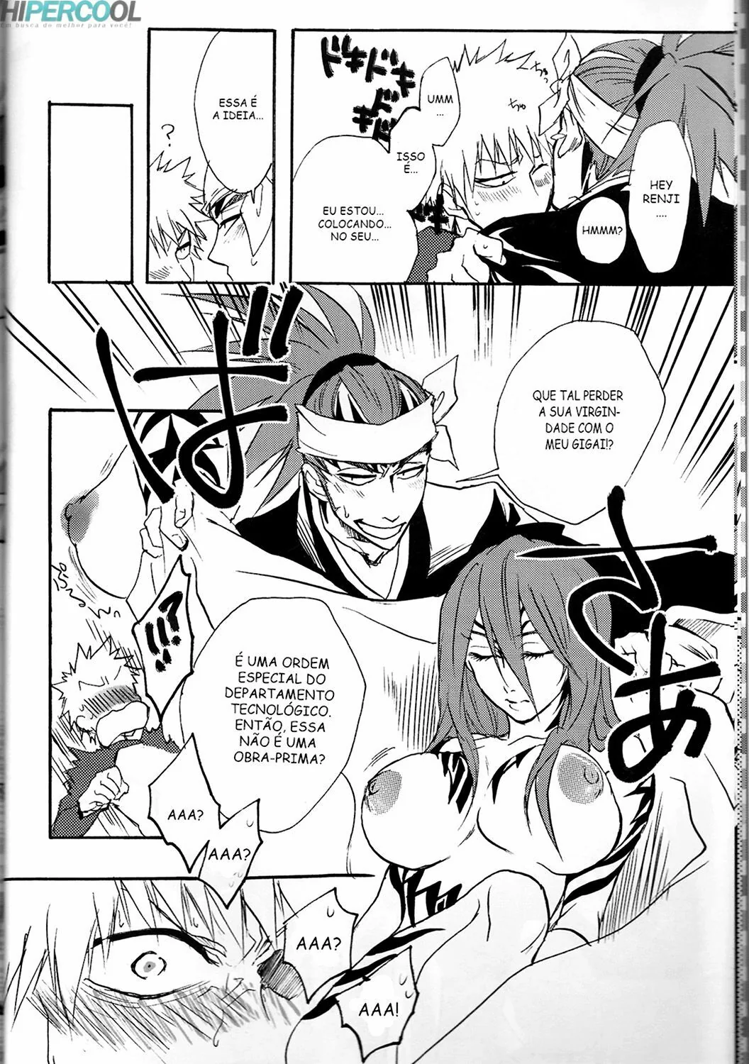 Bleach Porno Submissão Abarai