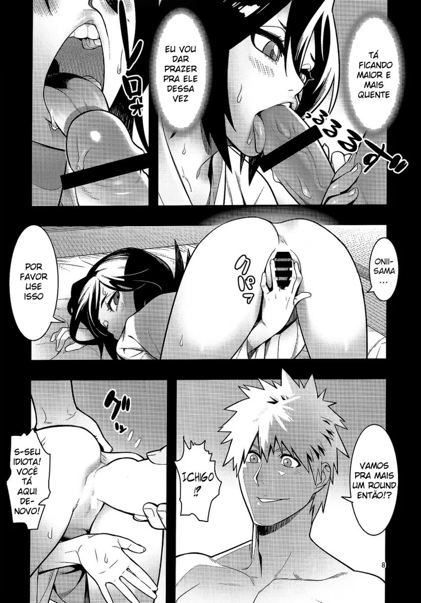 Bleach porno sexo: A Cela da Rukia