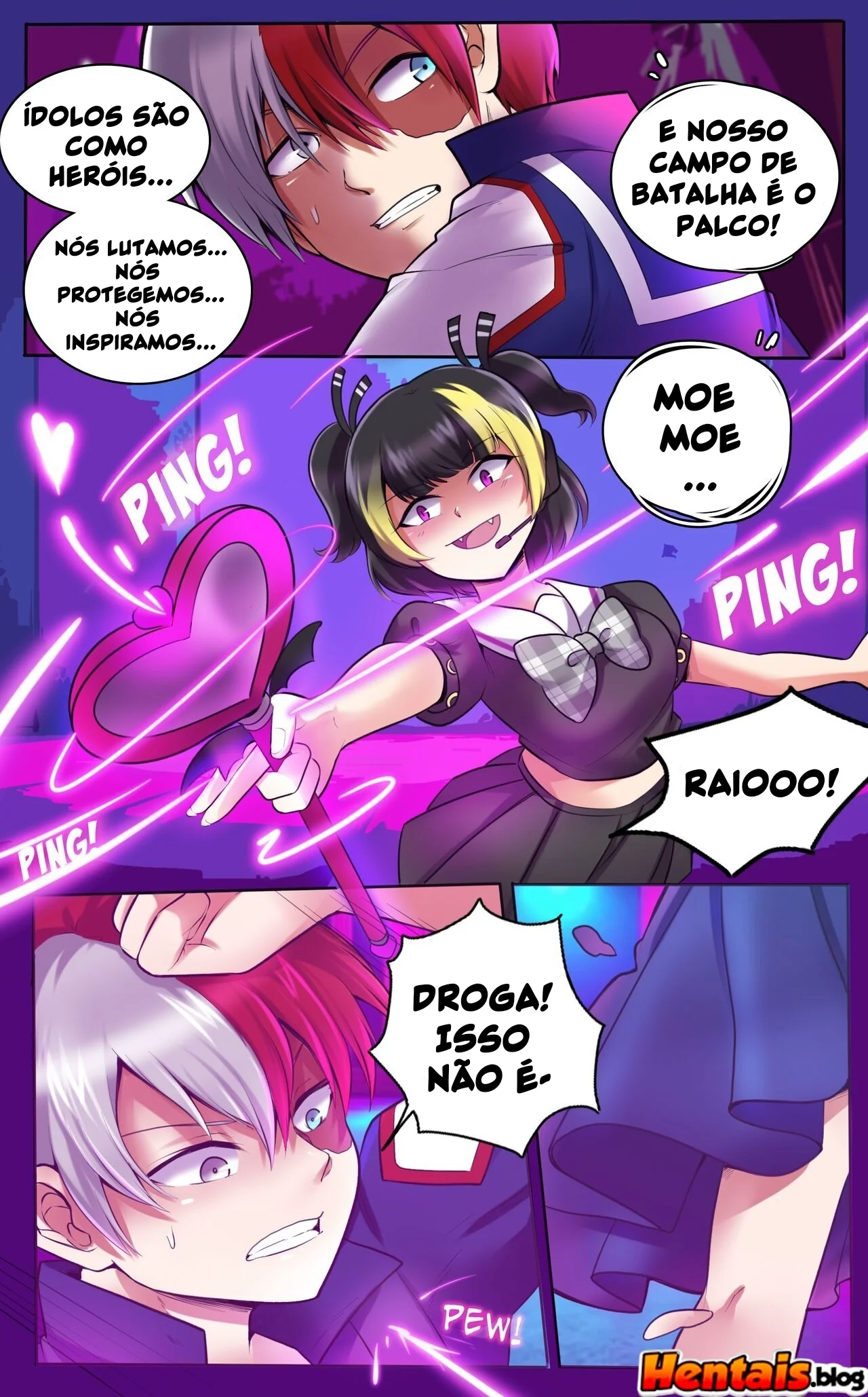Hentai de Boku no Hero com Midoriya e Bakugou