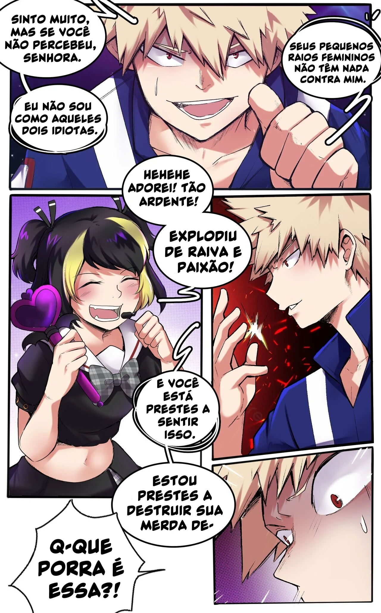 Hentai de Boku no Hero com Midoriya e Bakugou