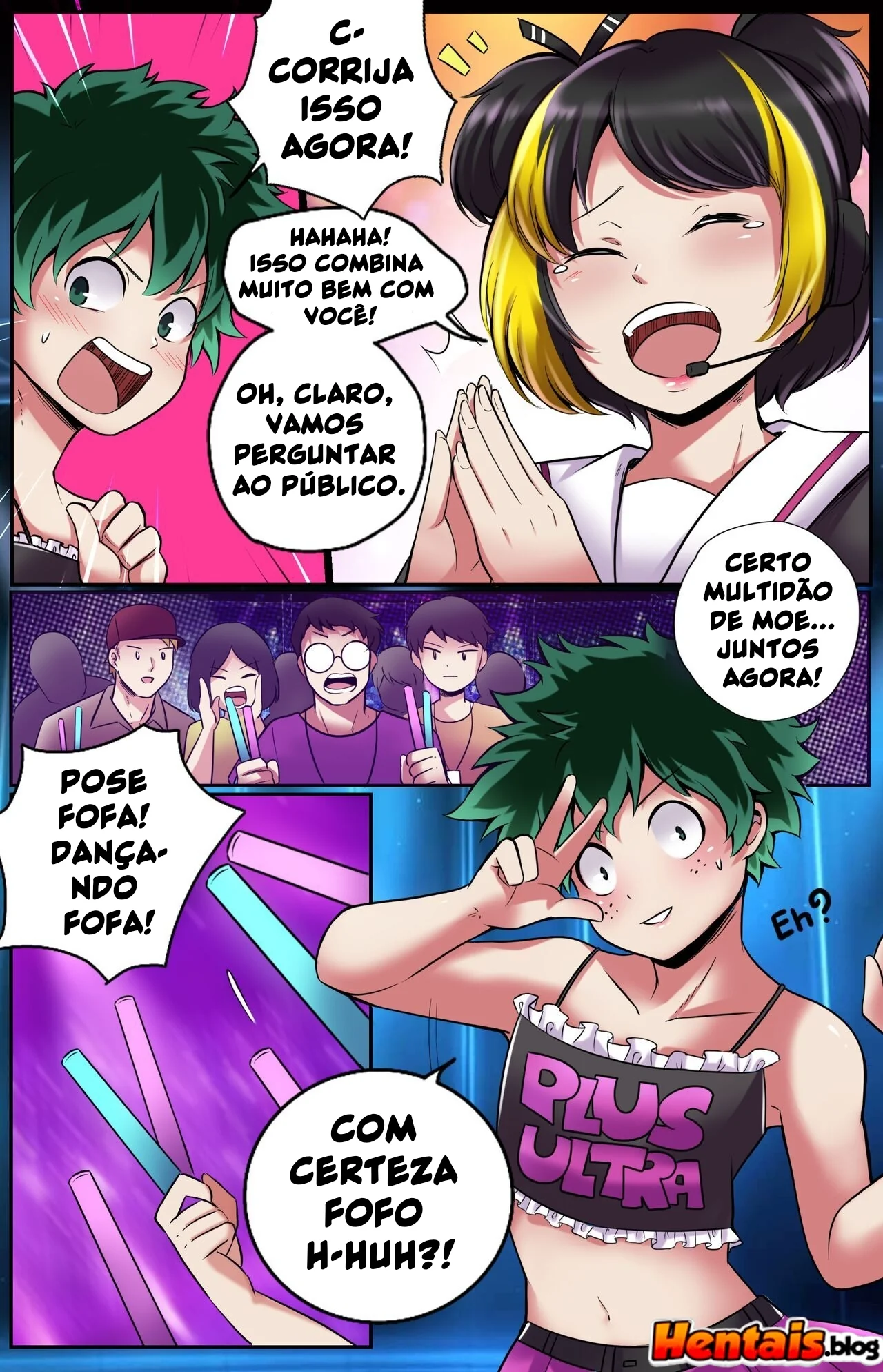 Hentai de Boku no Hero com Midoriya e Bakugou