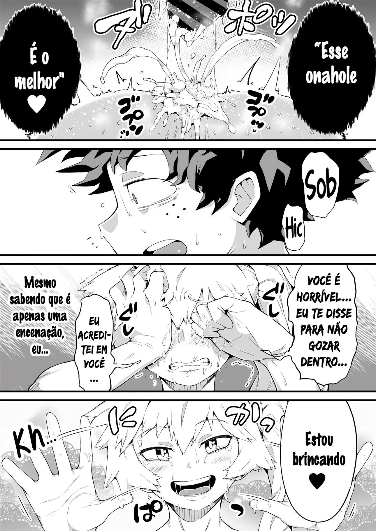 Boku no Hero Hentai HQ – O Encontro Proibido de Midoriya
