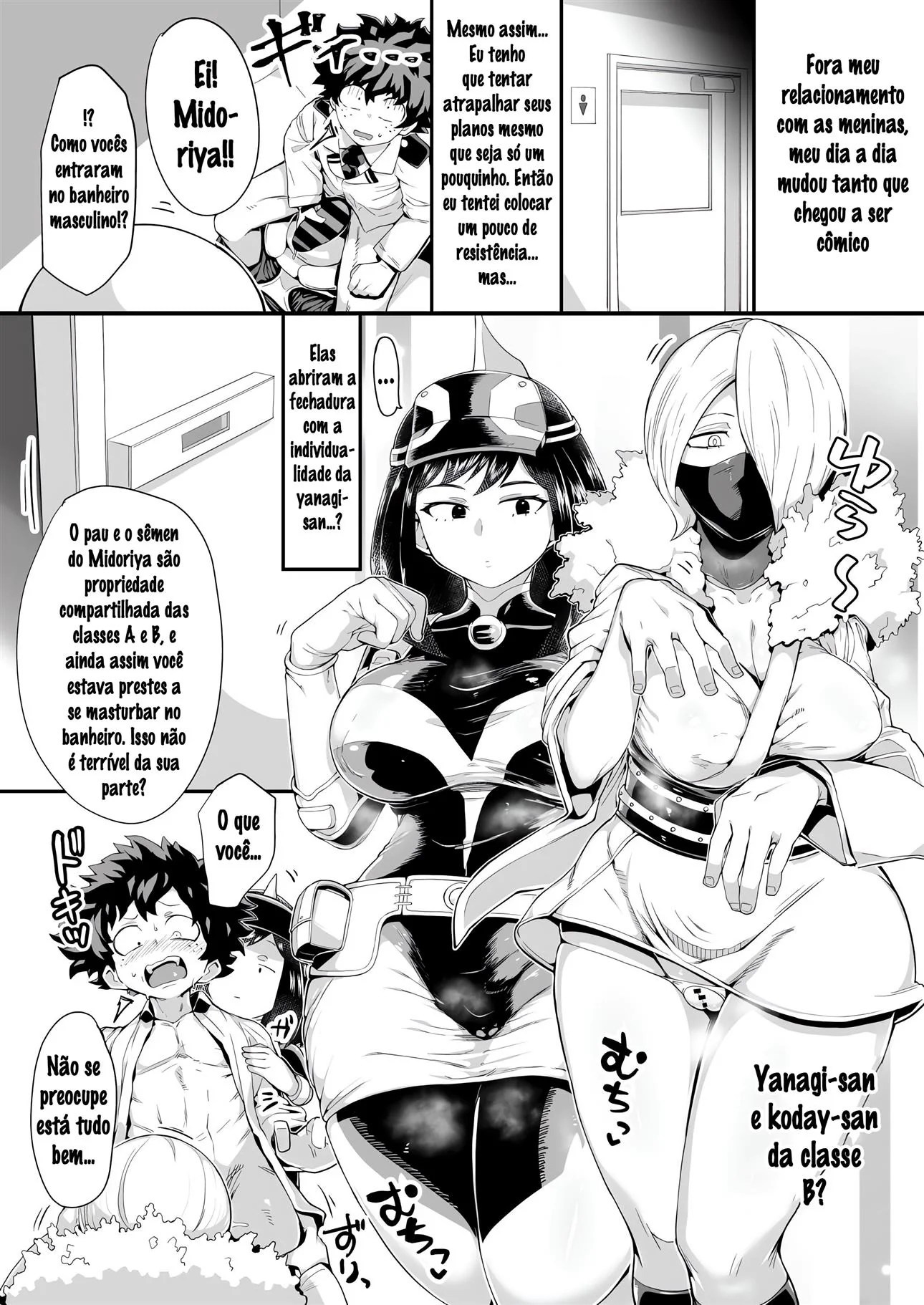Boku no Hero Hentai HQ – O Encontro Proibido de Midoriya