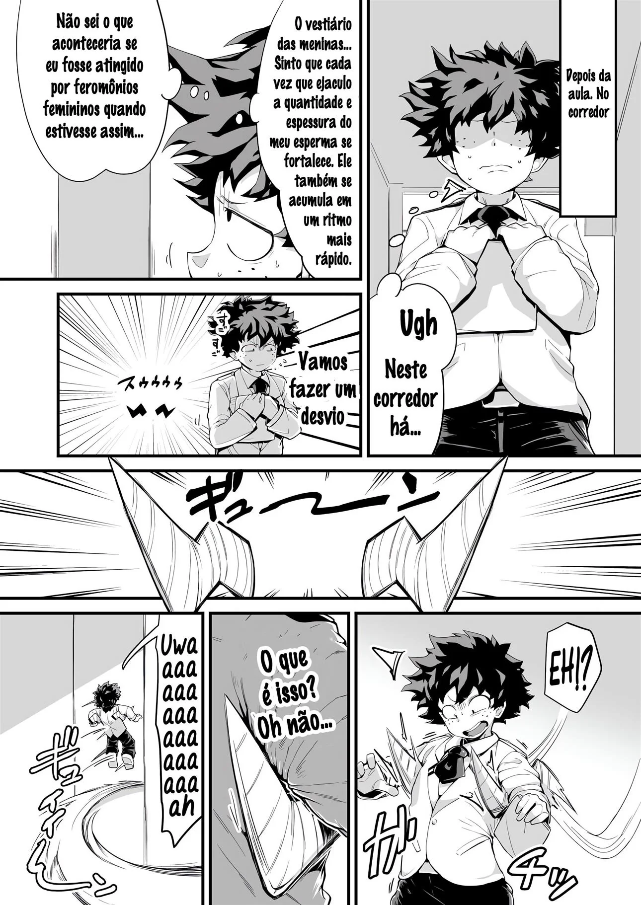 Boku no Hero Hentai HQ – O Encontro Proibido de Midoriya