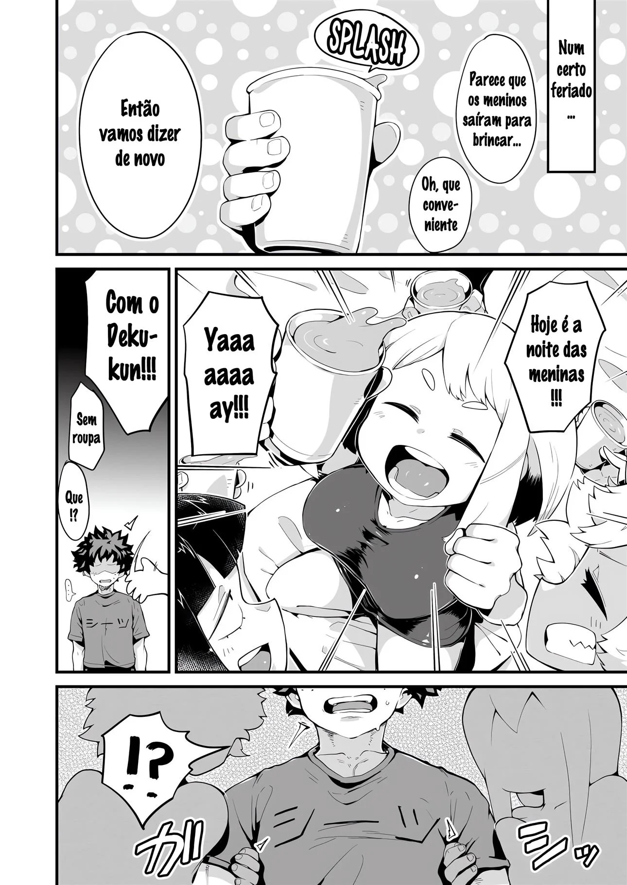 Boku no Hero Hentai HQ – O Encontro Proibido de Midoriya