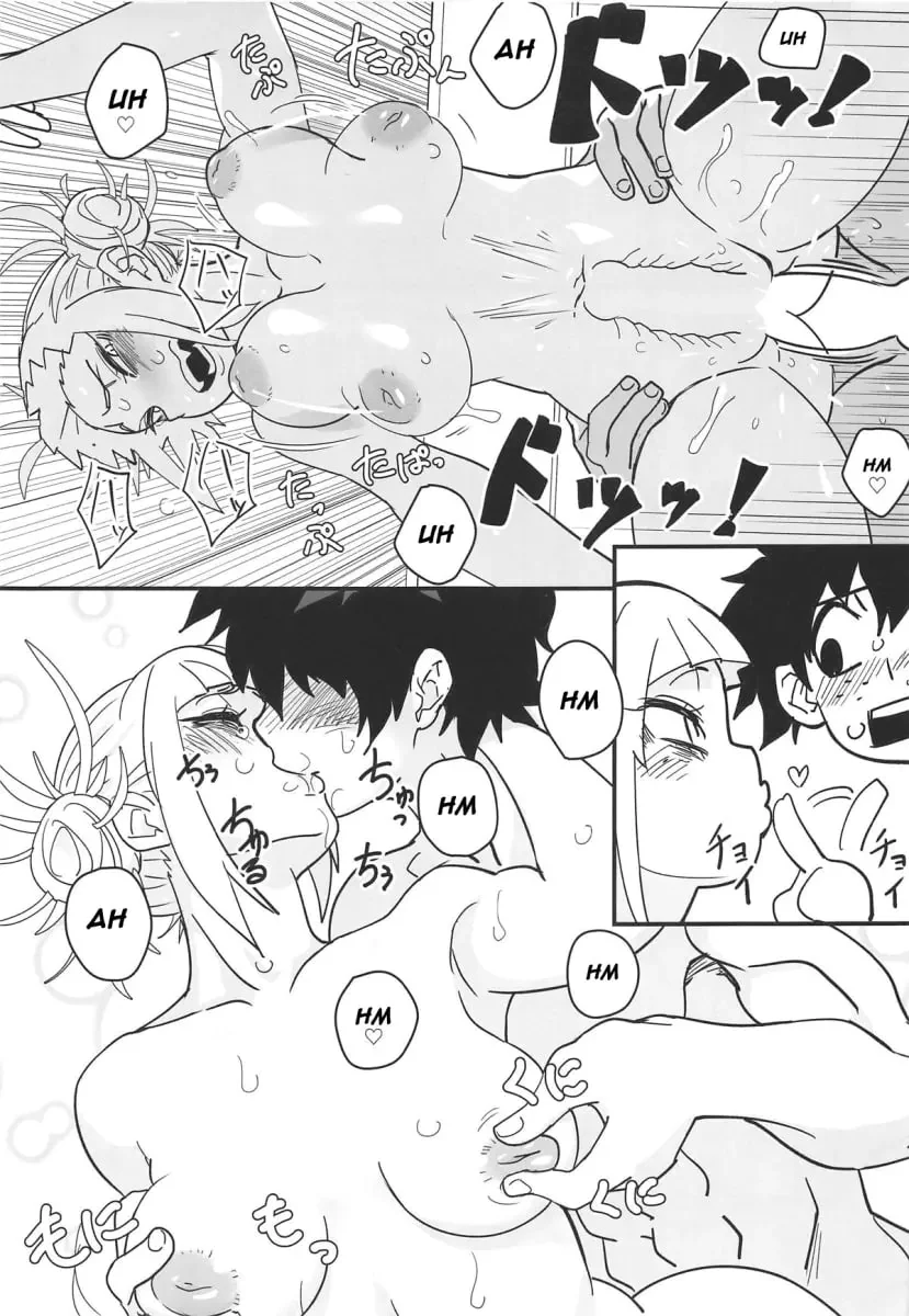 Boku no Hero – Midoriya e Himiko Toga em uma batalha sexual alucinante em Hentai HQ Brasileiro!