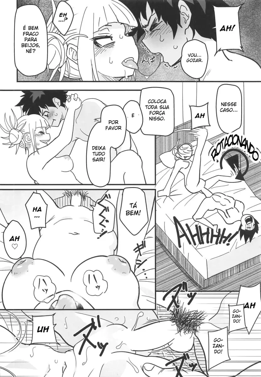 Boku no Hero – Midoriya e Himiko Toga em uma batalha sexual alucinante em Hentai HQ Brasileiro!