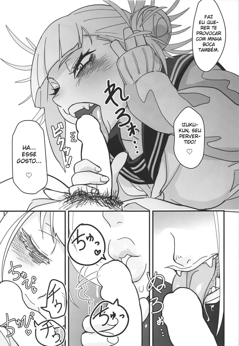 Boku no Hero – Midoriya e Himiko Toga em uma batalha sexual alucinante em Hentai HQ Brasileiro!